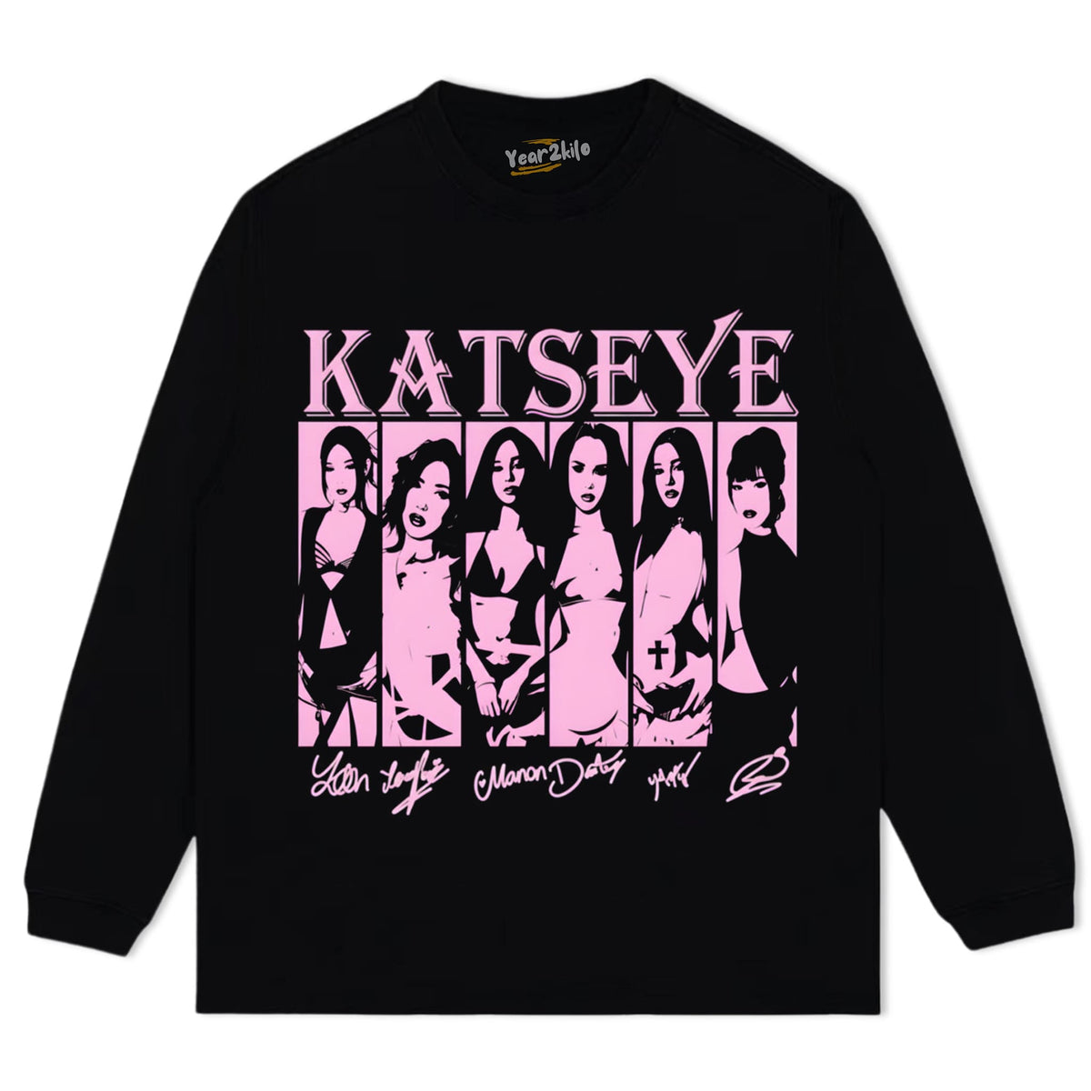 KATSEYE MUSIC BAND V3 TANK TOP & TEE & LONG SLEEVE & LAYERED LS & HOODIE