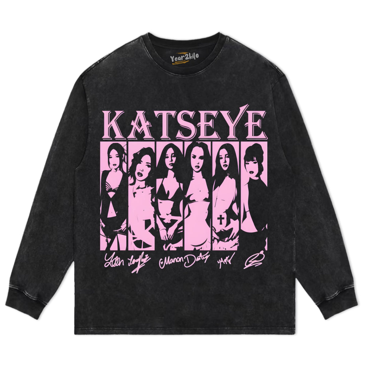 KATSEYE MUSIC BAND V3 TANK TOP & TEE & LONG SLEEVE & LAYERED LS & HOODIE