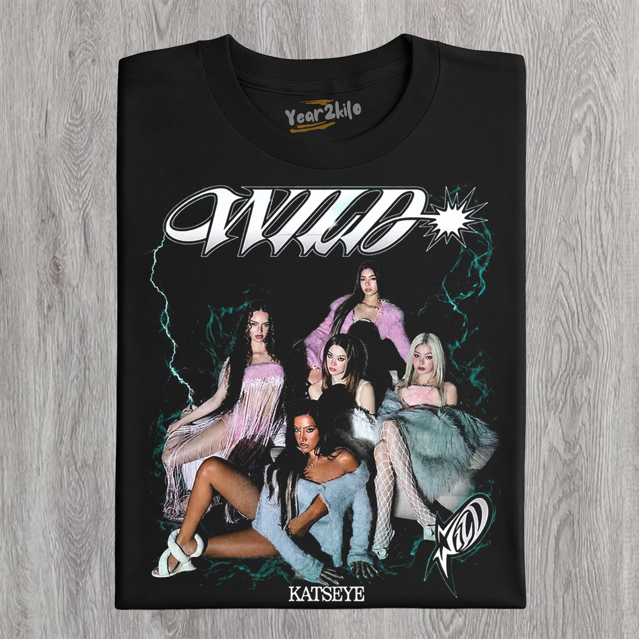 KATSEYE WILD TANK TOP & TEE & LONG SLEEVE & LAYERED LS & HOODIE