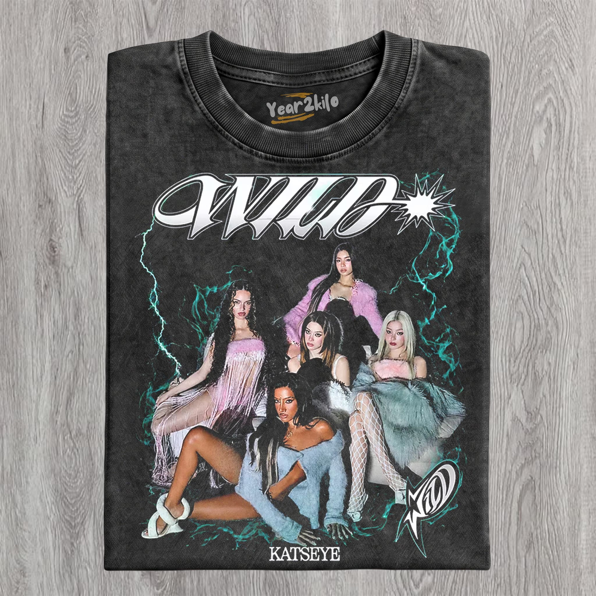 KATSEYE WILD TANK TOP & TEE & LONG SLEEVE & LAYERED LS & HOODIE