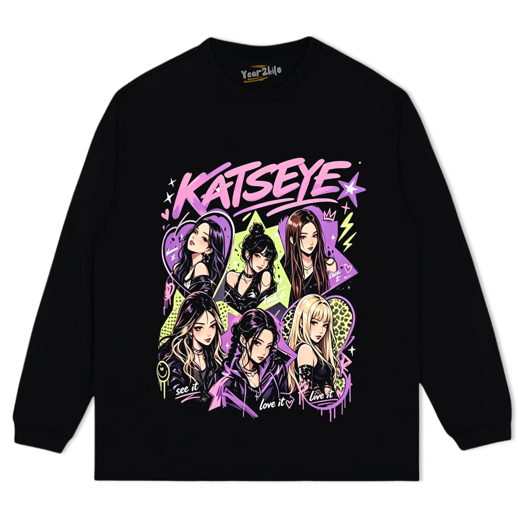 KATSEYE V2 TANK TOP & TEE & LONG SLEEVE & LAYERED LS & HOODIE