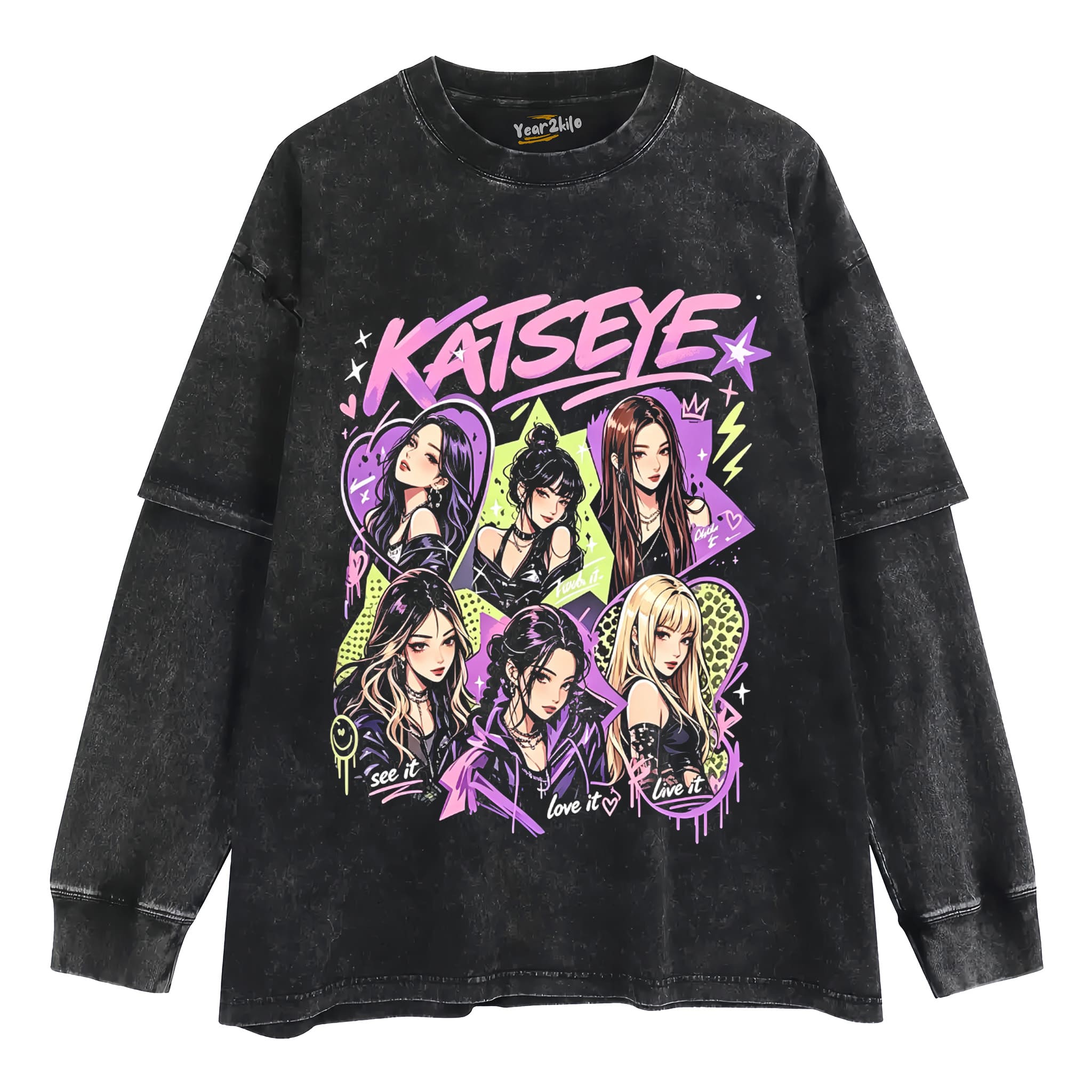 KATSEYE V2 TANK TOP & TEE & LONG SLEEVE & LAYERED LS & HOODIE