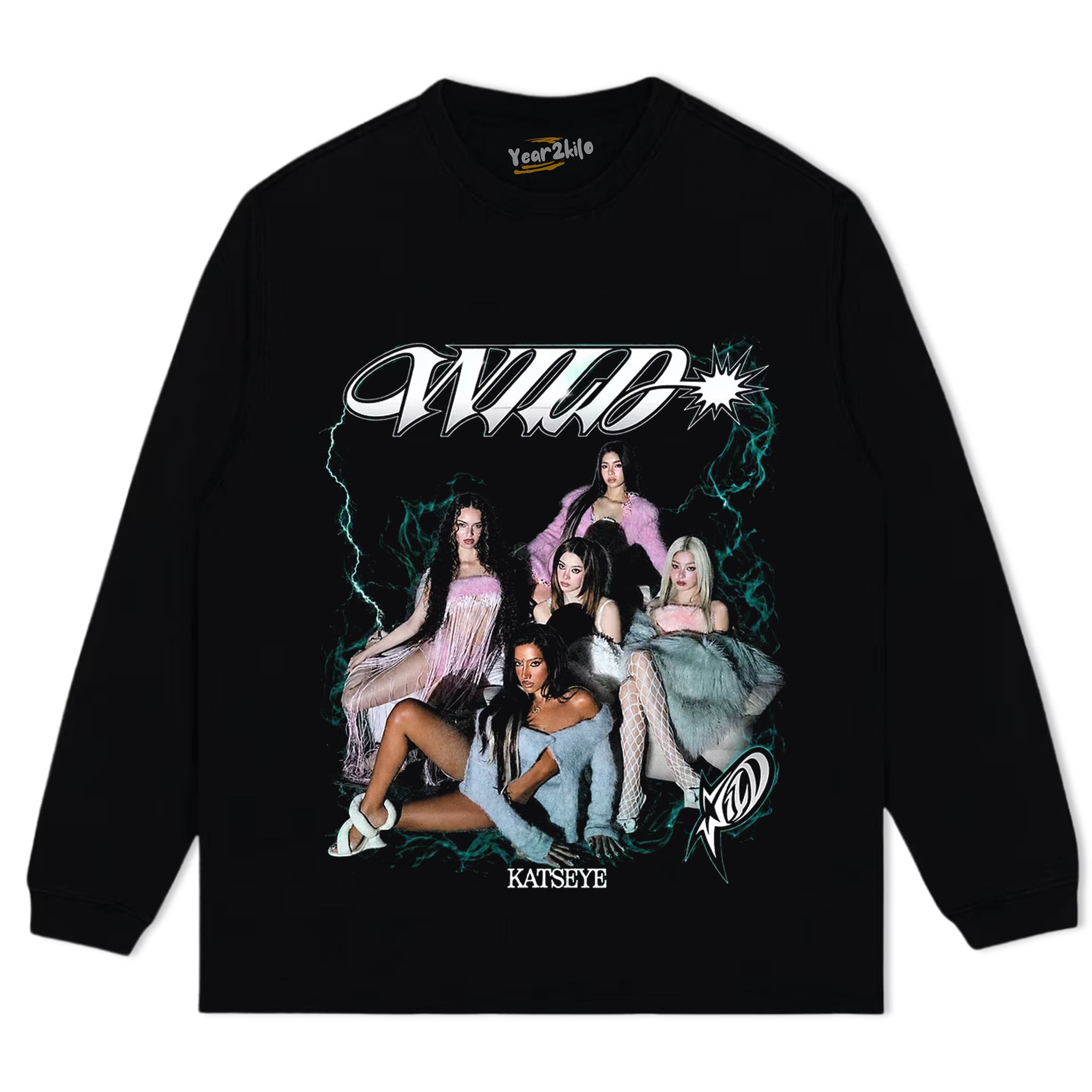 KATSEYE WILD TANK TOP & TEE & LONG SLEEVE & LAYERED LS & HOODIE