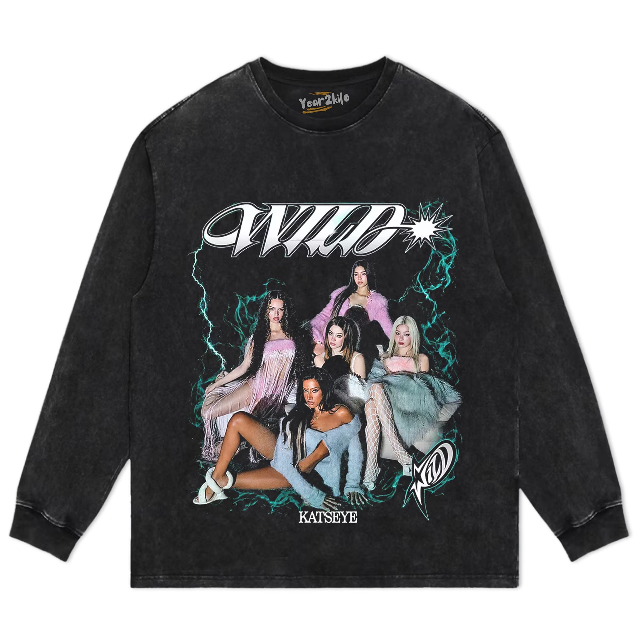 KATSEYE WILD TANK TOP & TEE & LONG SLEEVE & LAYERED LS & HOODIE