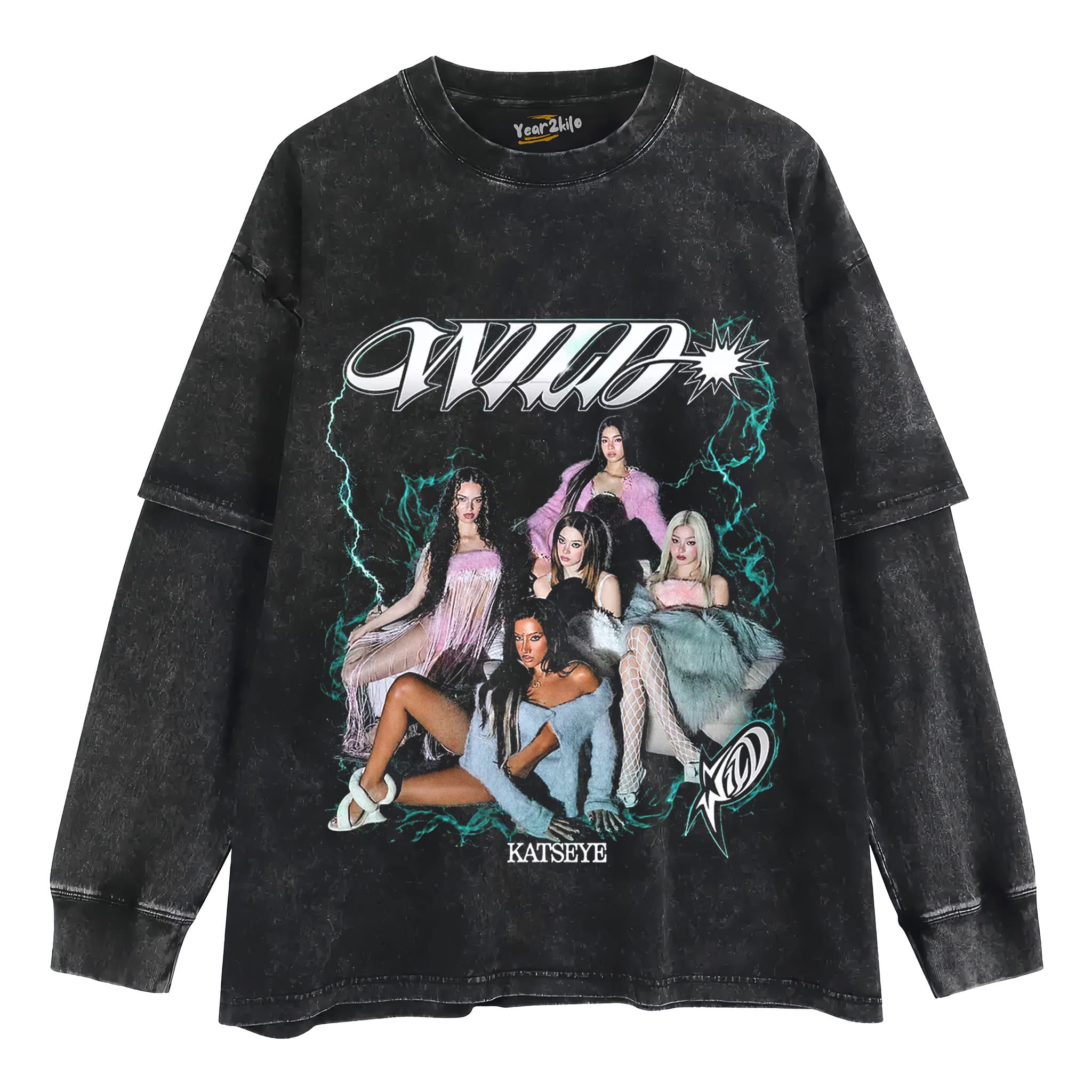 KATSEYE WILD TANK TOP & TEE & LONG SLEEVE & LAYERED LS & HOODIE