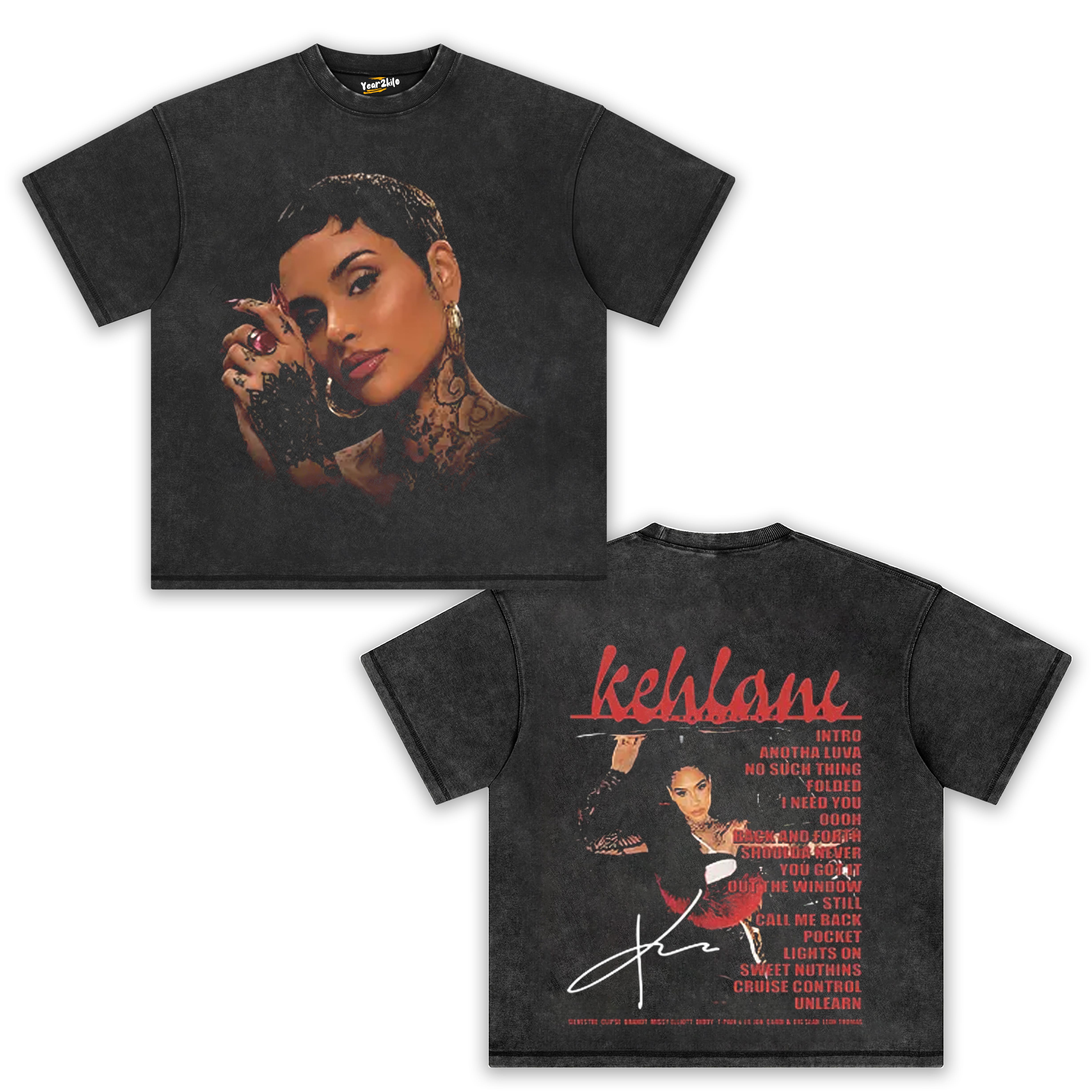KEHLANI 2026 V2 TANK TOP & TEE & LONG SLEEVE & LAYERED LS & HOODIE