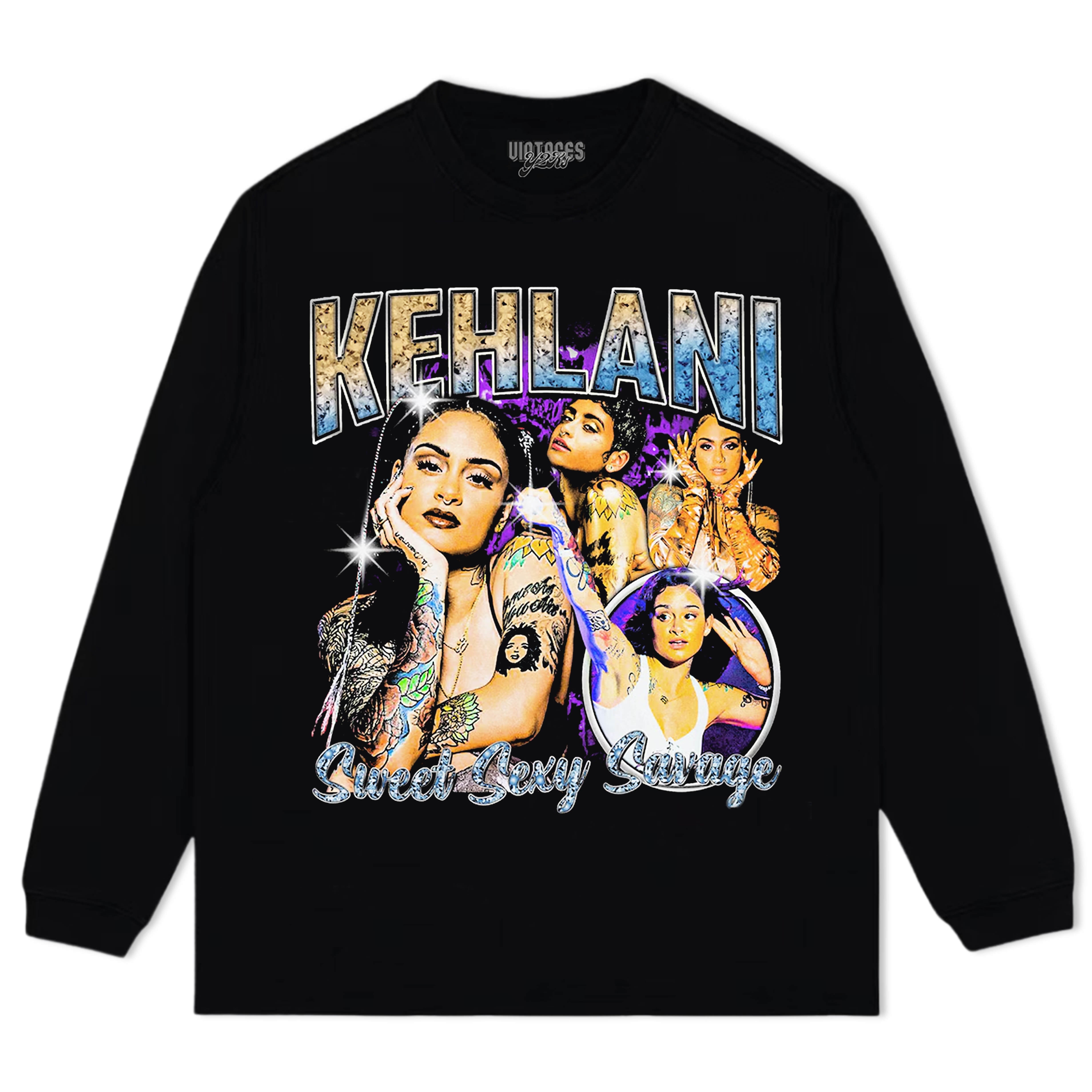 KEHLANI 90S RETRO RAP TEE & LS & HOODIE