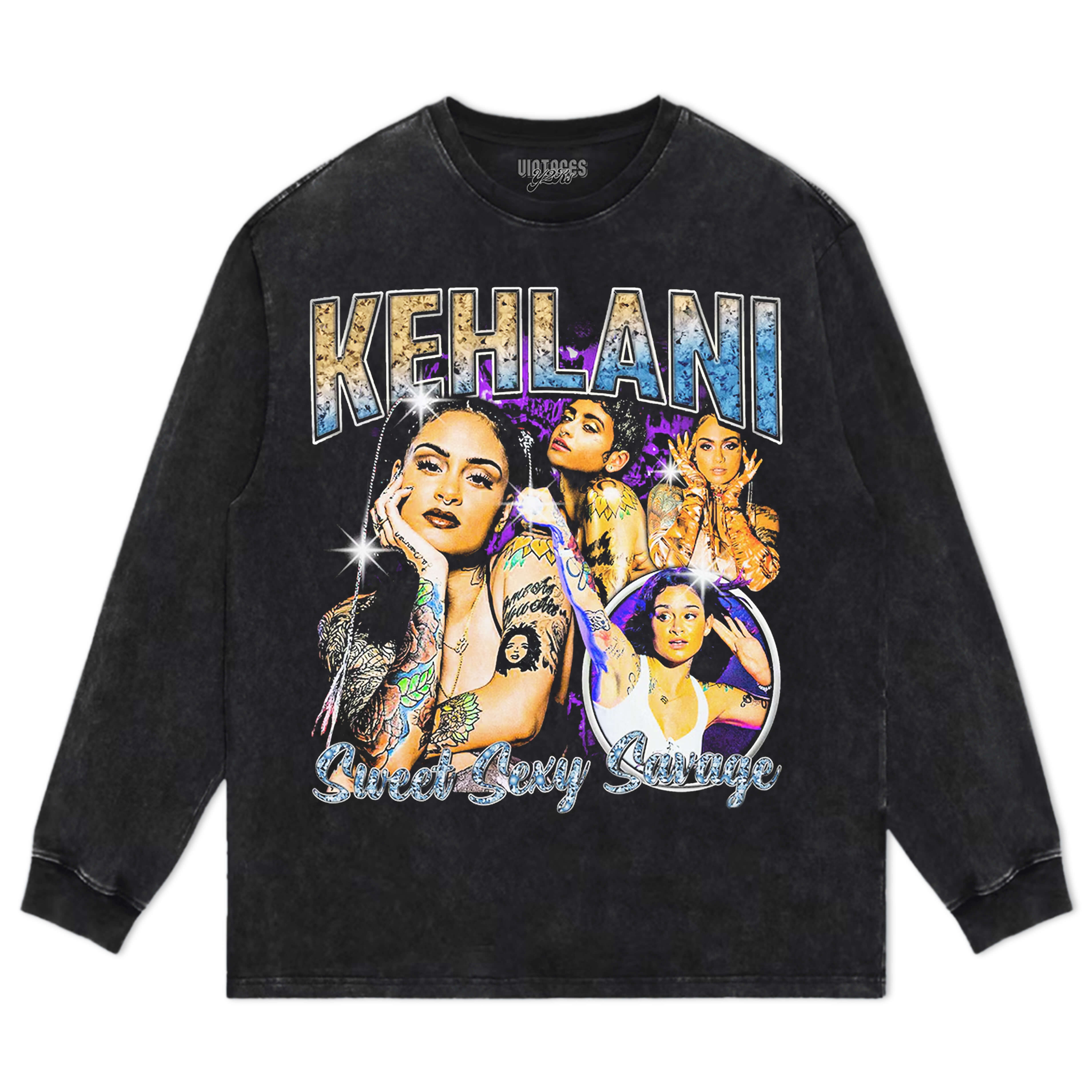 KEHLANI 90S RETRO RAP TEE & LS & HOODIE