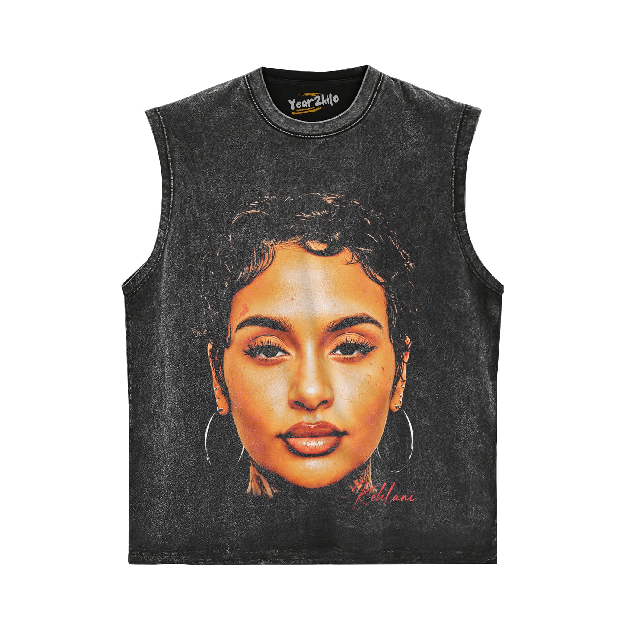 KEHLANI BIG FACE TANK TOP & TEE & LONG SLEEVE & LAYERED LS & HOODIE