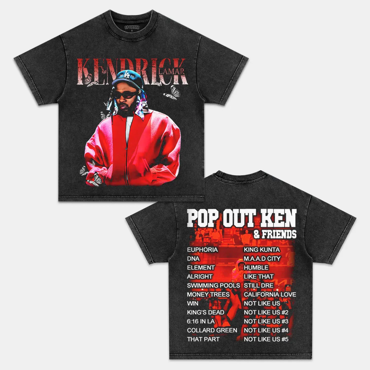 KENDRICK LAMAR VINTAGE TEE 7X - Y2K VINTAGES