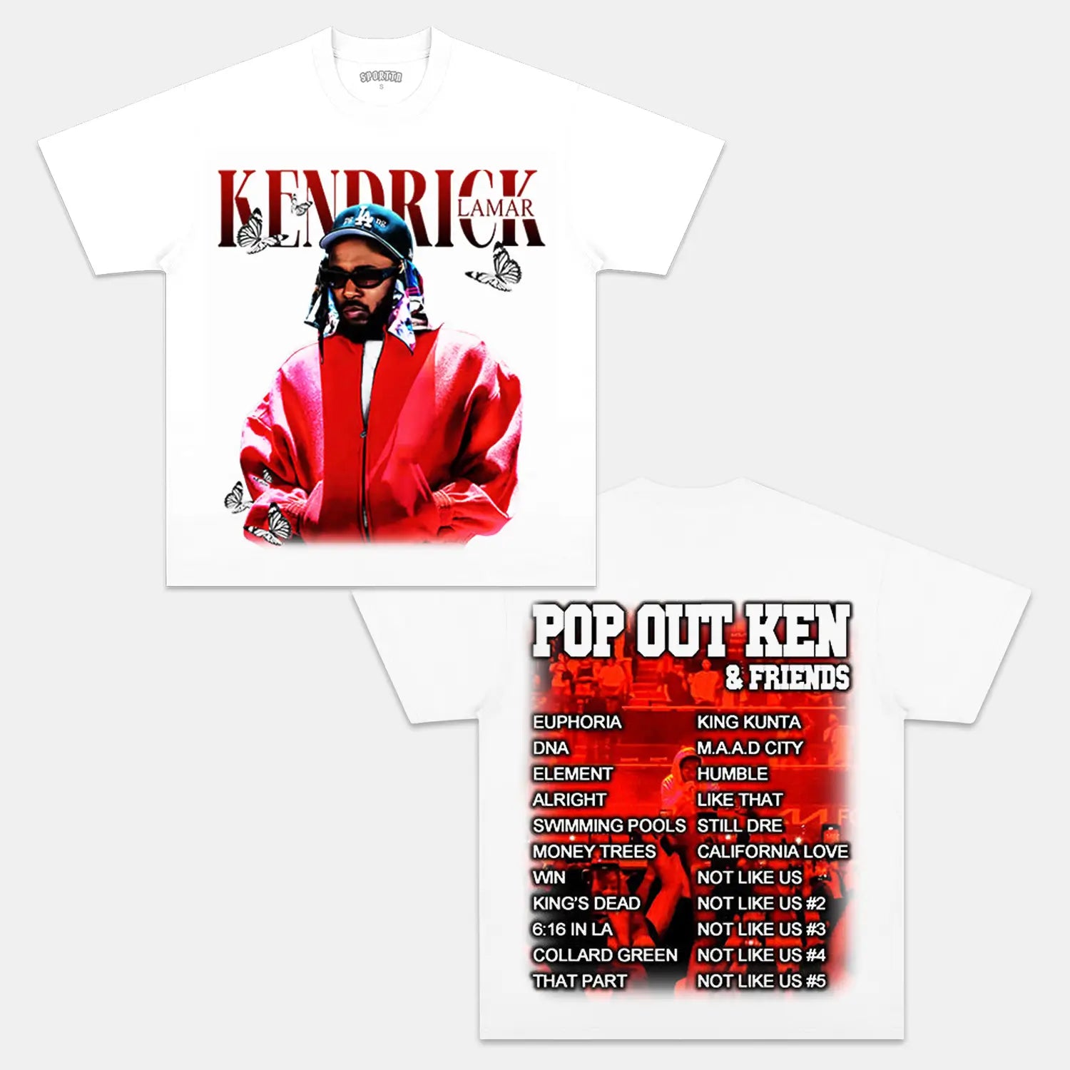 KENDRICK LAMAR VINTAGE TEE 7X - Y2K VINTAGES