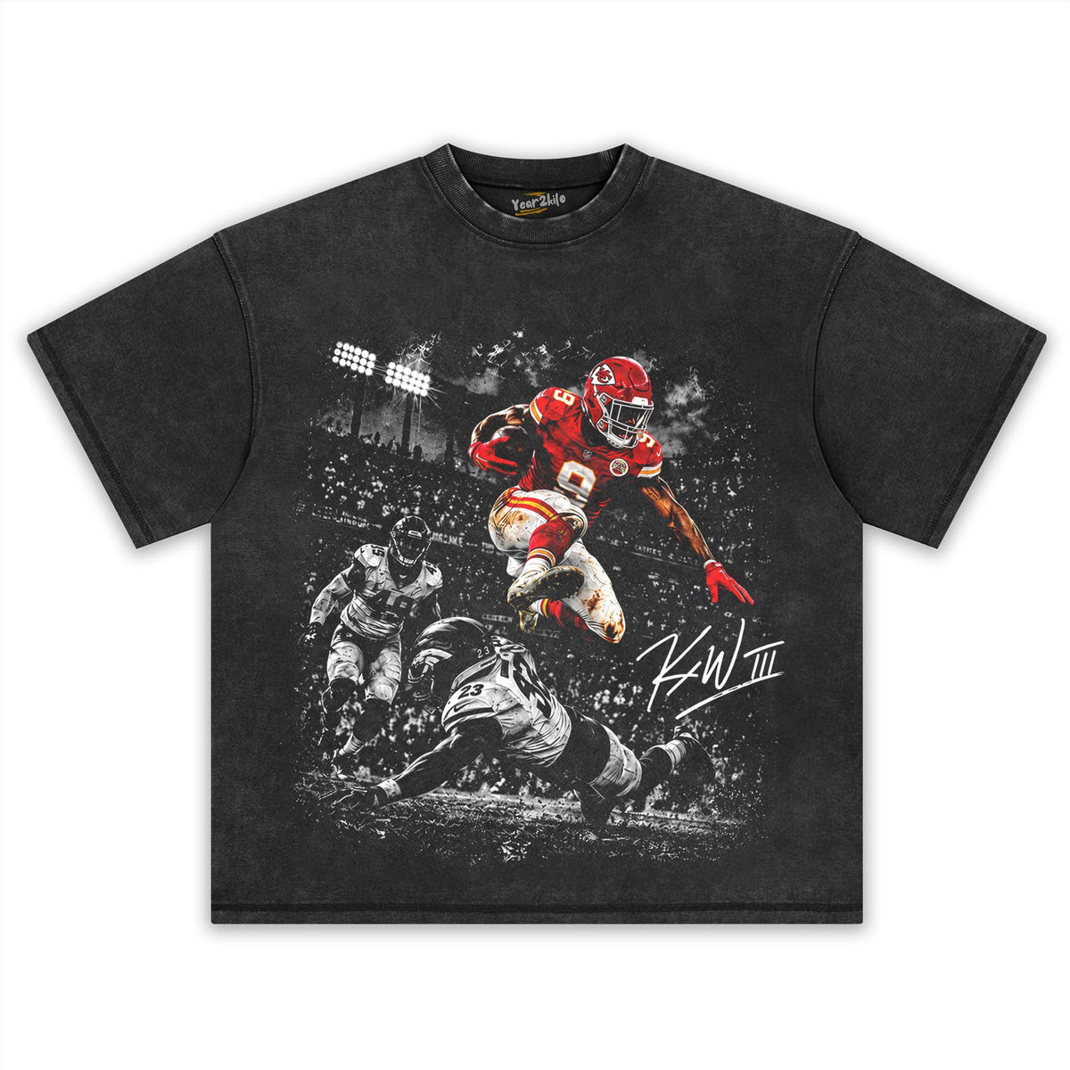 KENNETH III - FOOTBALL PLAYER TANK TOP & TEE & LONG SLEEVE & LAYERED LS & HOODIE