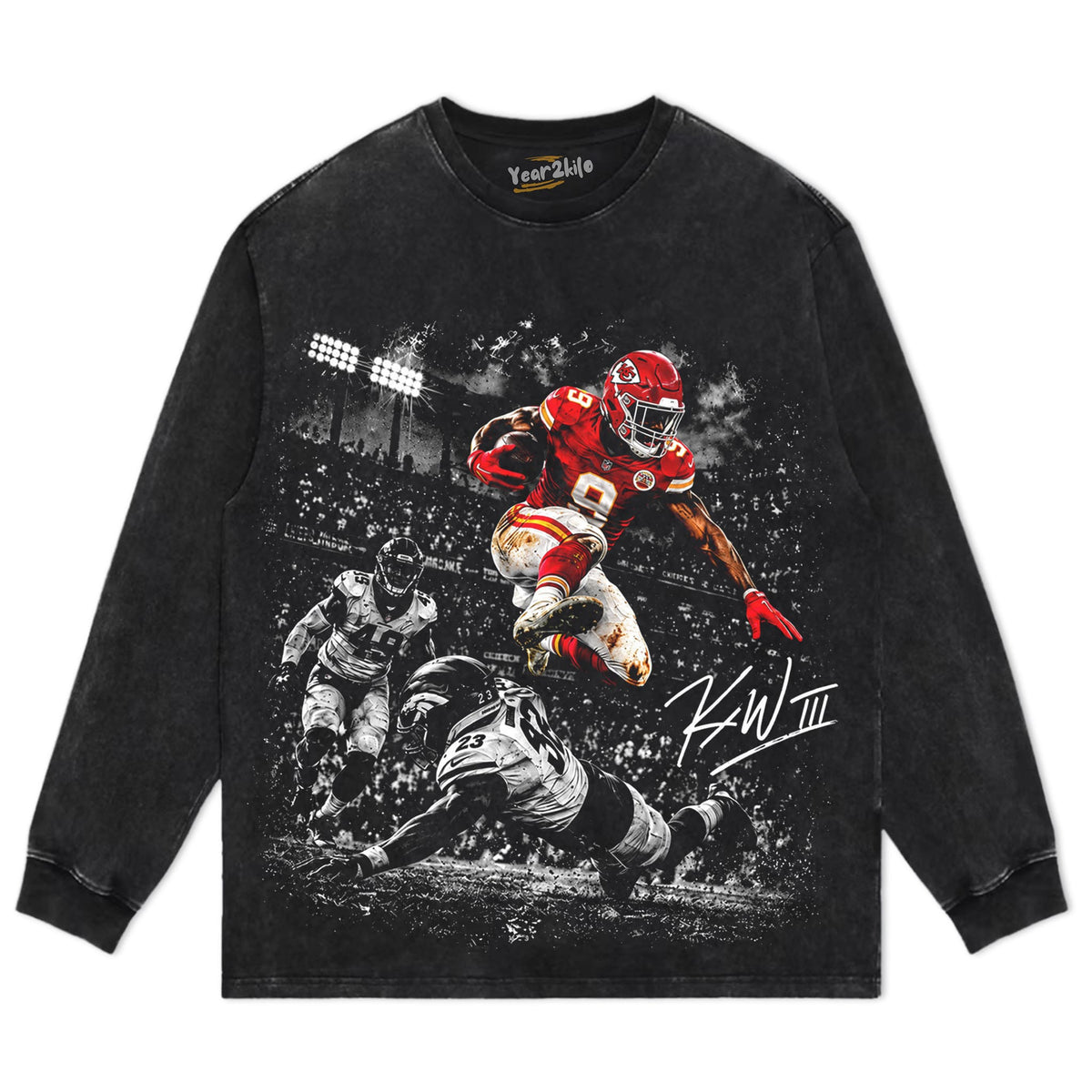 KENNETH III - FOOTBALL PLAYER TANK TOP & TEE & LONG SLEEVE & LAYERED LS & HOODIE