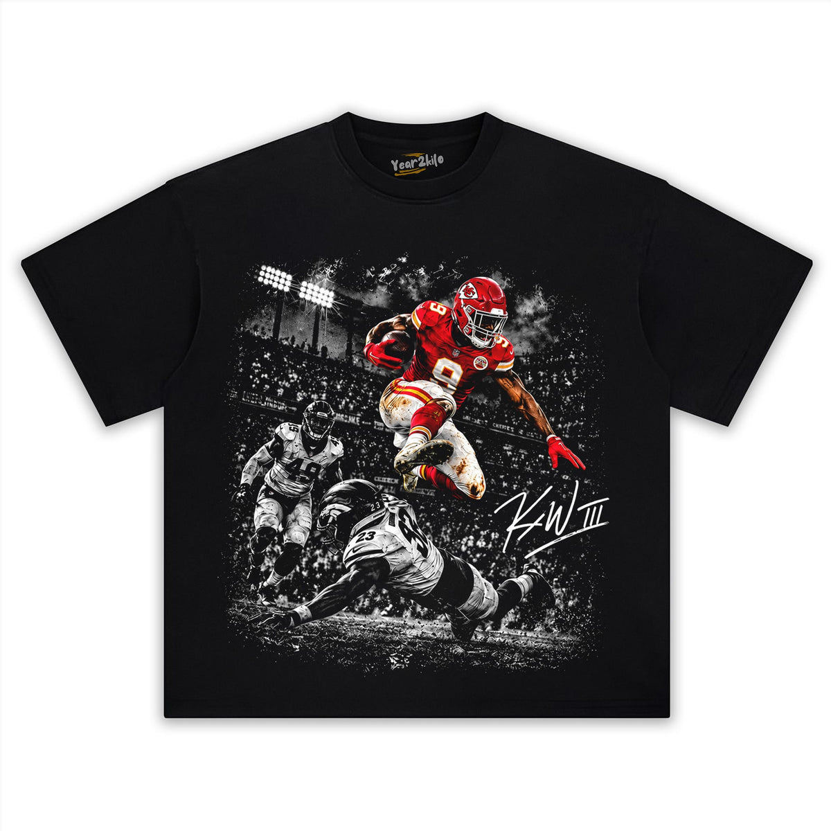 KENNETH III - FOOTBALL PLAYER TANK TOP & TEE & LONG SLEEVE & LAYERED LS & HOODIE