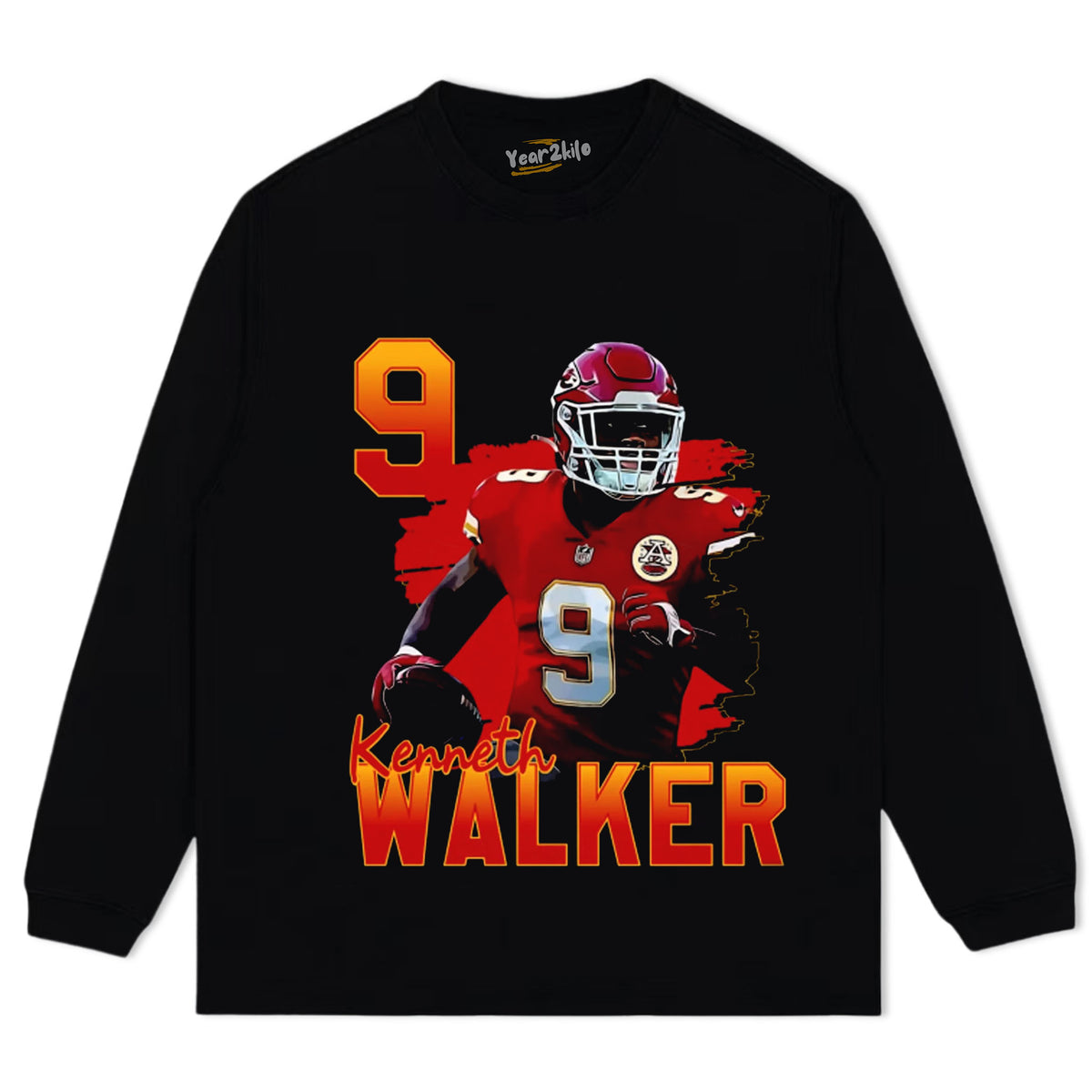KENNETH WALKER III - 9 TANK TOP & TEE & LONG SLEEVE & LAYERED LS & HOODIE