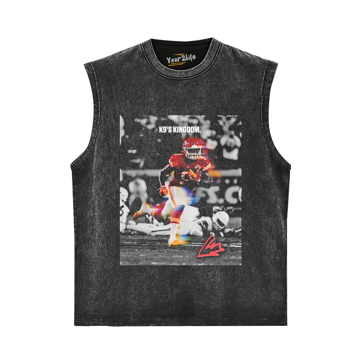 KENNETH WALKER III - CHIEFS 2026- K9 KINGDOM  TANK TOP & TEE & LONG SLEEVE & LAYERED LS & HOODIE