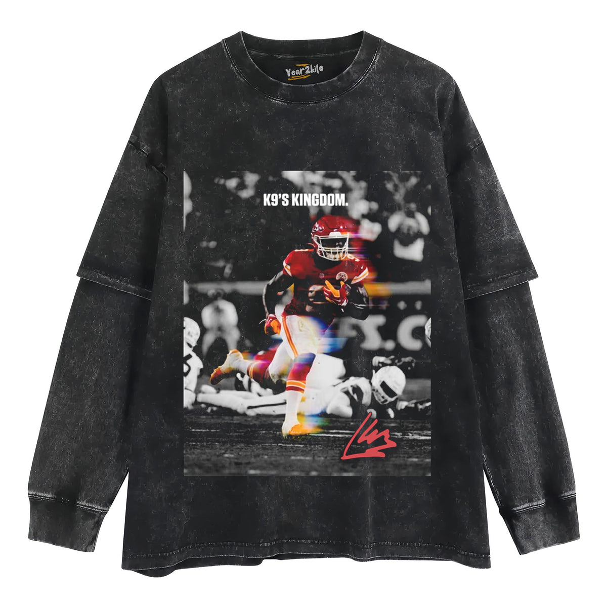 KENNETH WALKER III - CHIEFS 2026- K9 KINGDOM  TANK TOP & TEE & LONG SLEEVE & LAYERED LS & HOODIE
