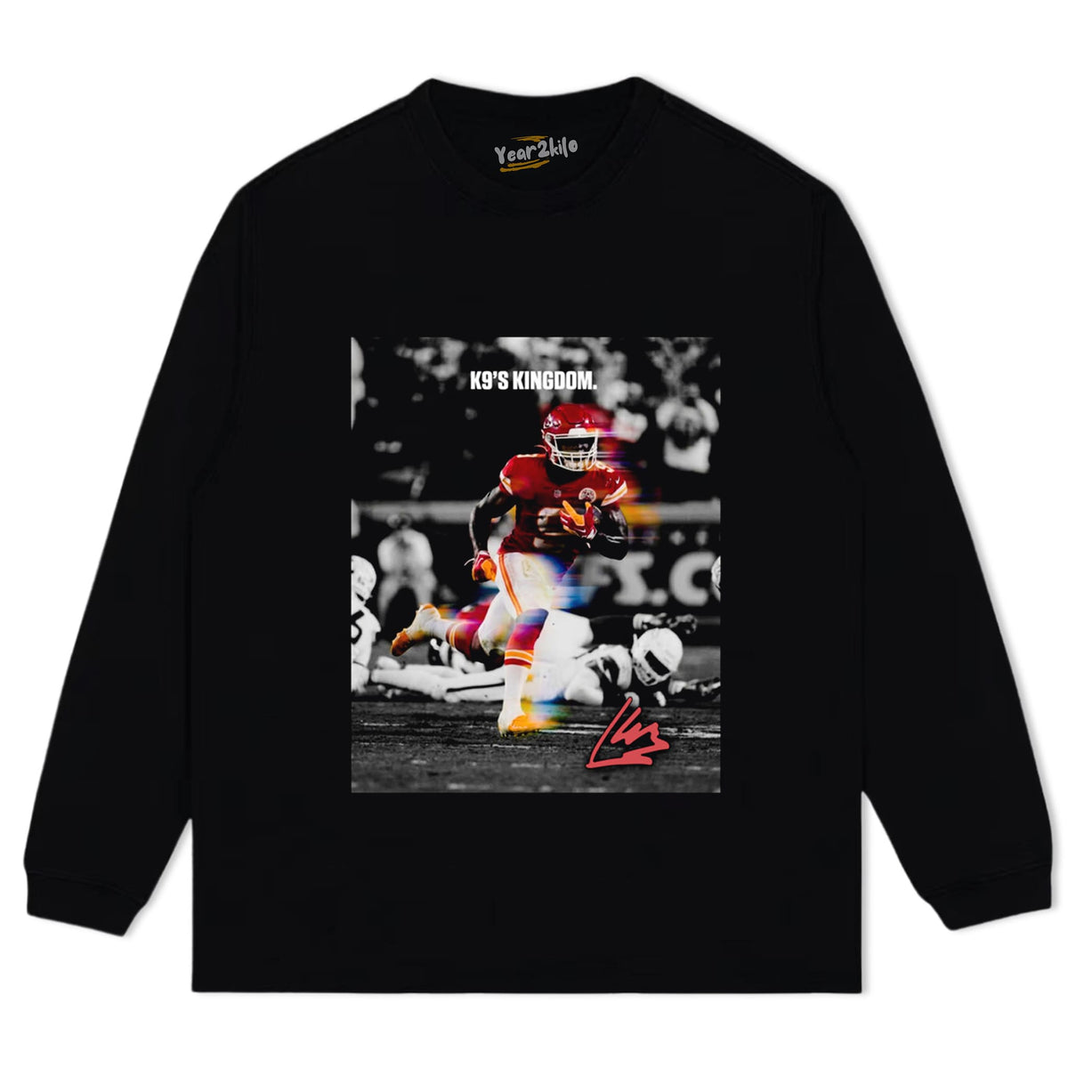 KENNETH WALKER III - CHIEFS 2026- K9 KINGDOM  TANK TOP & TEE & LONG SLEEVE & LAYERED LS & HOODIE