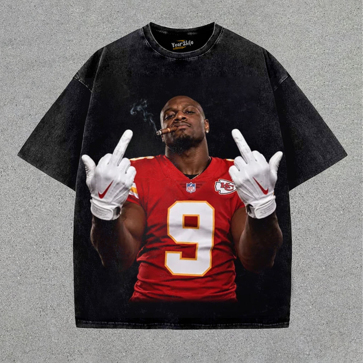 KENNETH WALKER III - MIDDLE FINGER TANK TOP & TEE & LONG SLEEVE & LAYERED LS & HOODIE