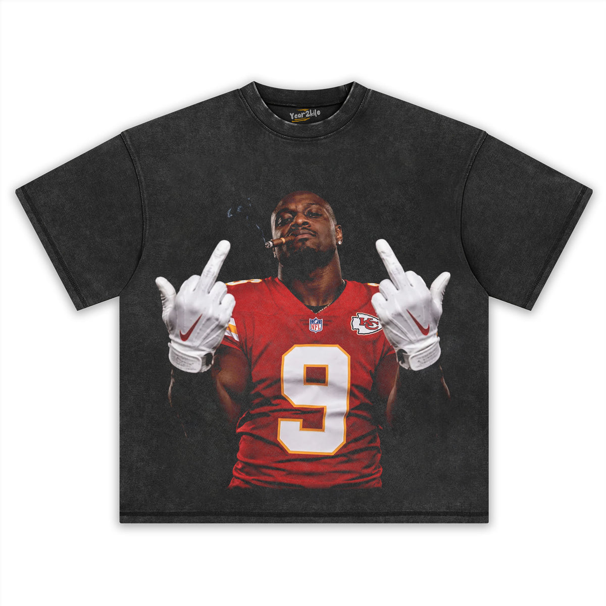 KENNETH WALKER III - MIDDLE FINGER TANK TOP & TEE & LONG SLEEVE & LAYERED LS & HOODIE