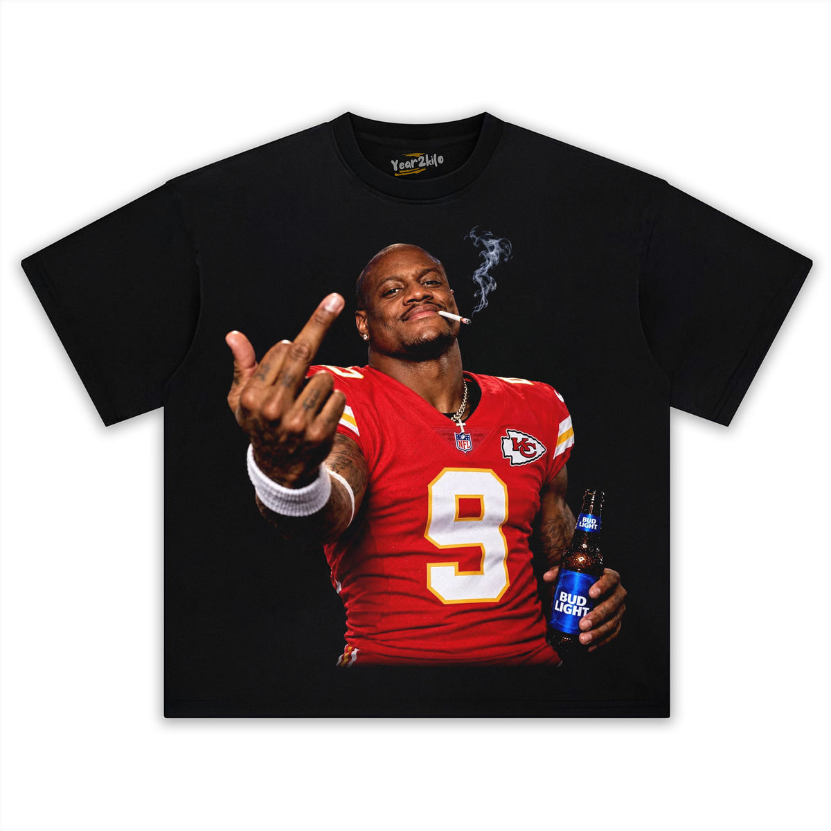 KENNETH WALKER III - MIDDLE FINGER V2 TANK TOP & TEE & LONG SLEEVE & LAYERED LS & HOODIE