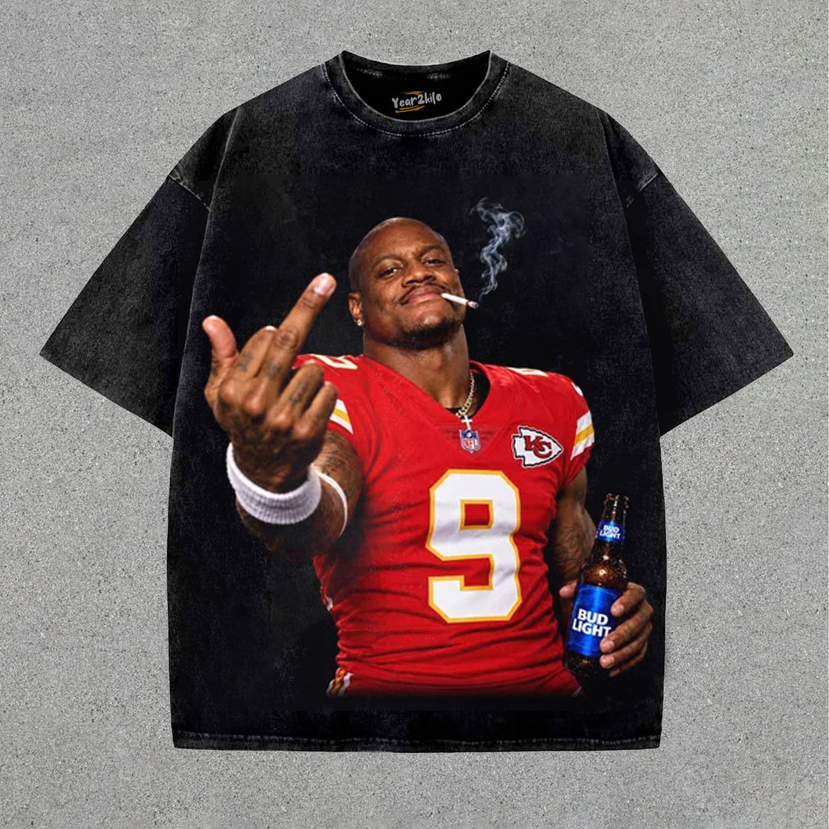 KENNETH WALKER III - MIDDLE FINGER V2 TANK TOP & TEE & LONG SLEEVE & LAYERED LS & HOODIE