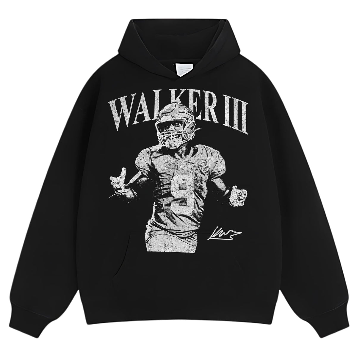 KENNETH WALKER III FOOTBALL VINTAGE TANK TOP & TEE & LONG SLEEVE & LAYERED LS & HOODIE