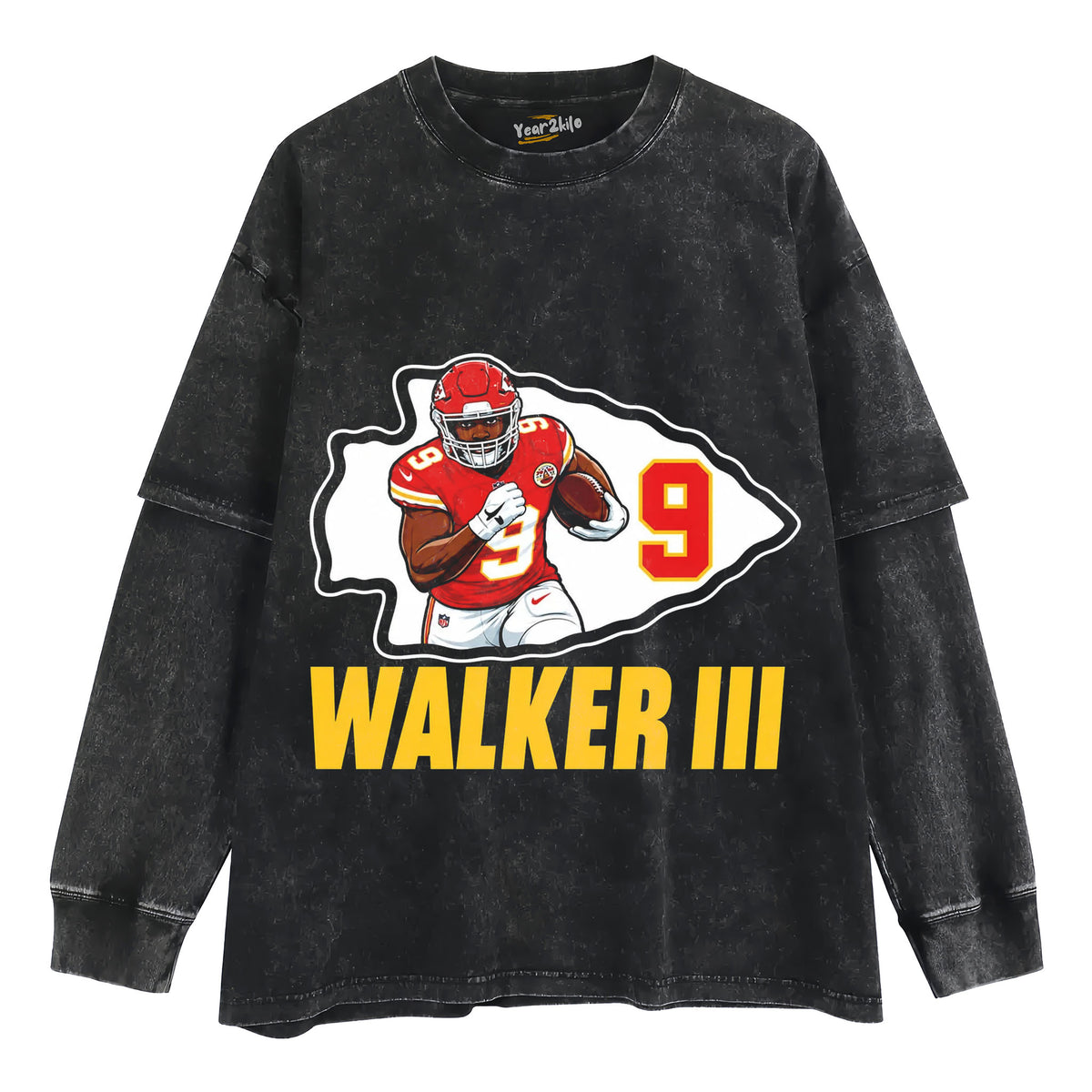 KENNETH WALKER III V2 TANK TOP & TEE & LONG SLEEVE & LAYERED LS & HOODIE