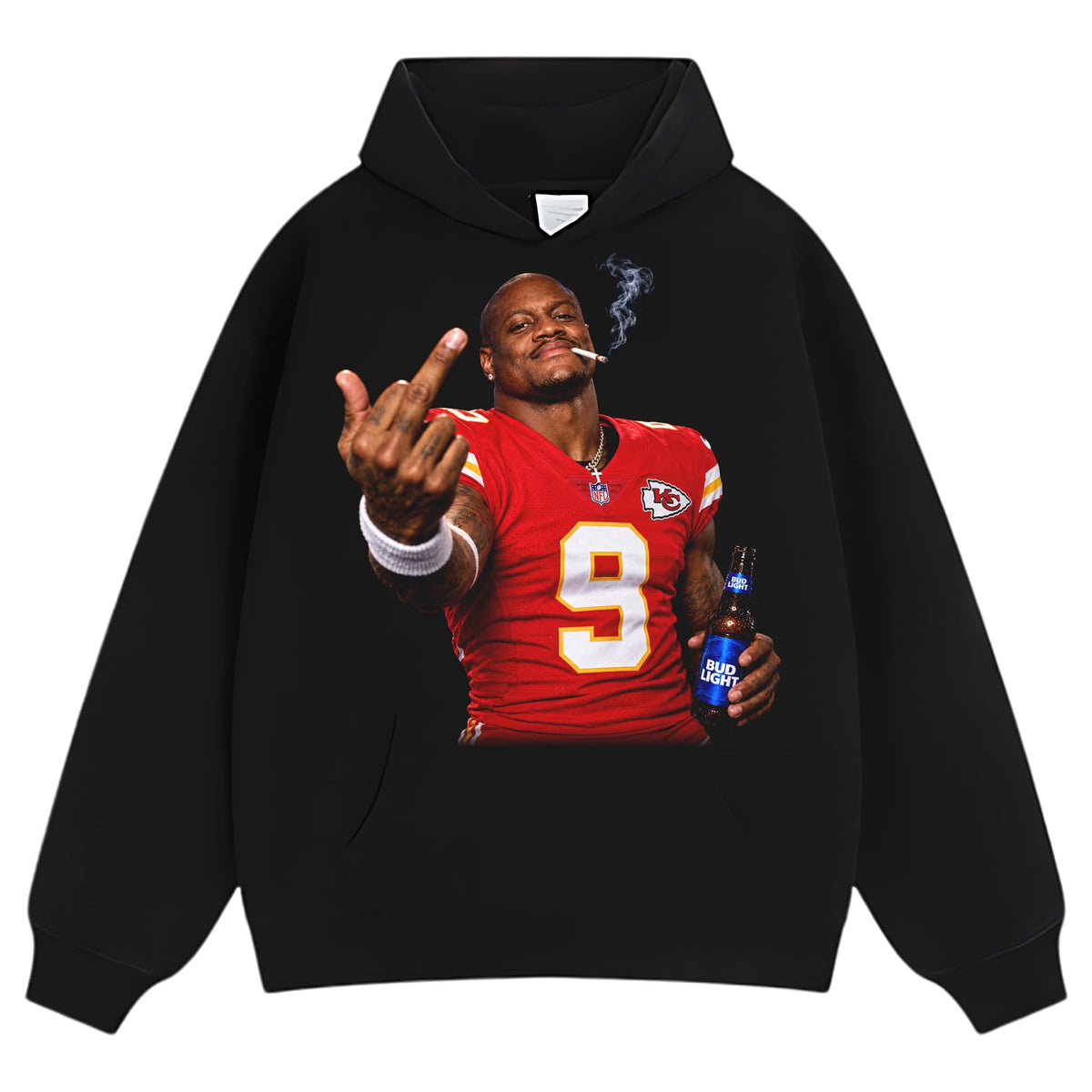 KENNETH WALKER III - MIDDLE FINGER V2 TANK TOP & TEE & LONG SLEEVE & LAYERED LS & HOODIE