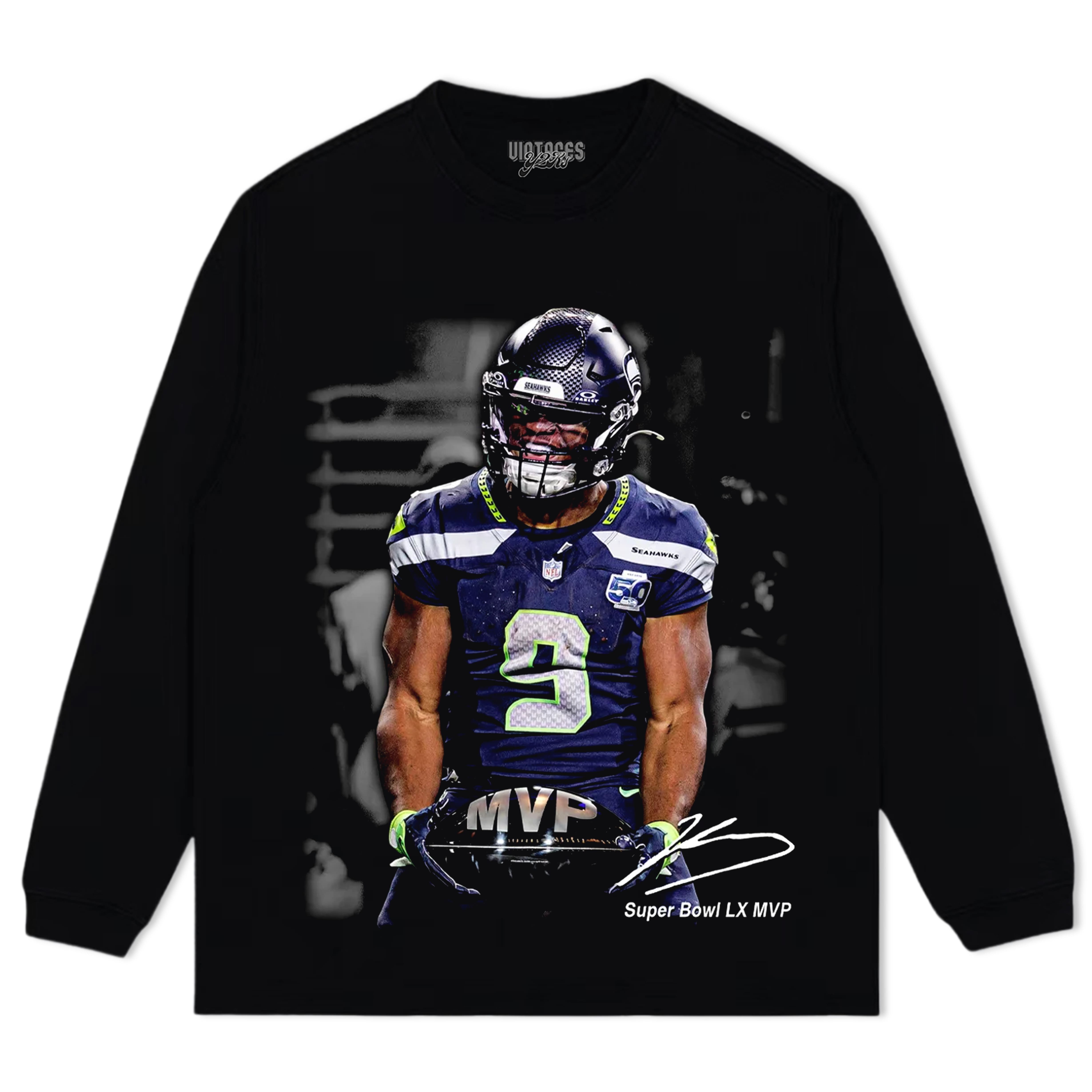 KENNETH WALKER III & SUPER BOWL LX MVP TEE & LS & HOODIE
