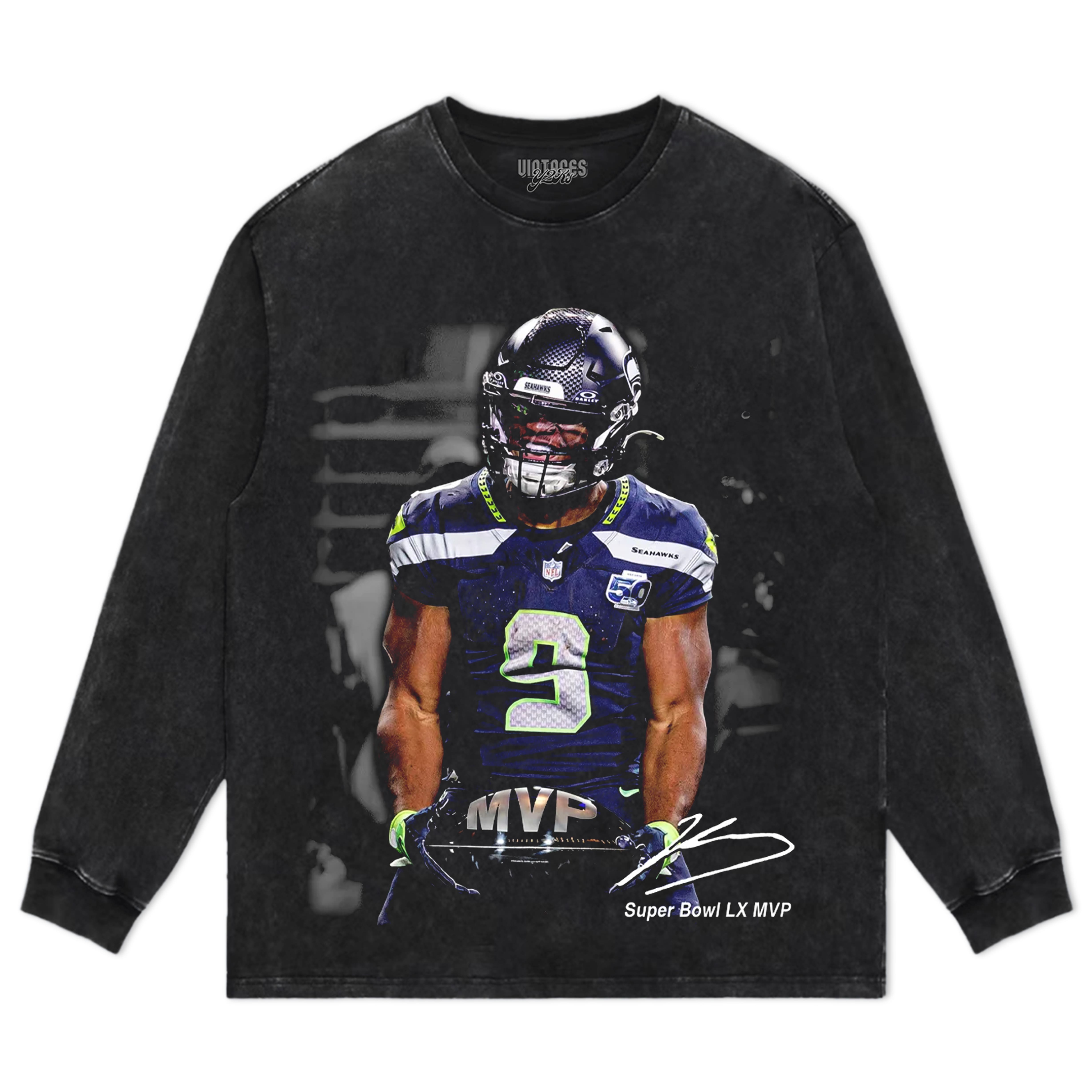 KENNETH WALKER III & SUPER BOWL LX MVP TEE & LS & HOODIE