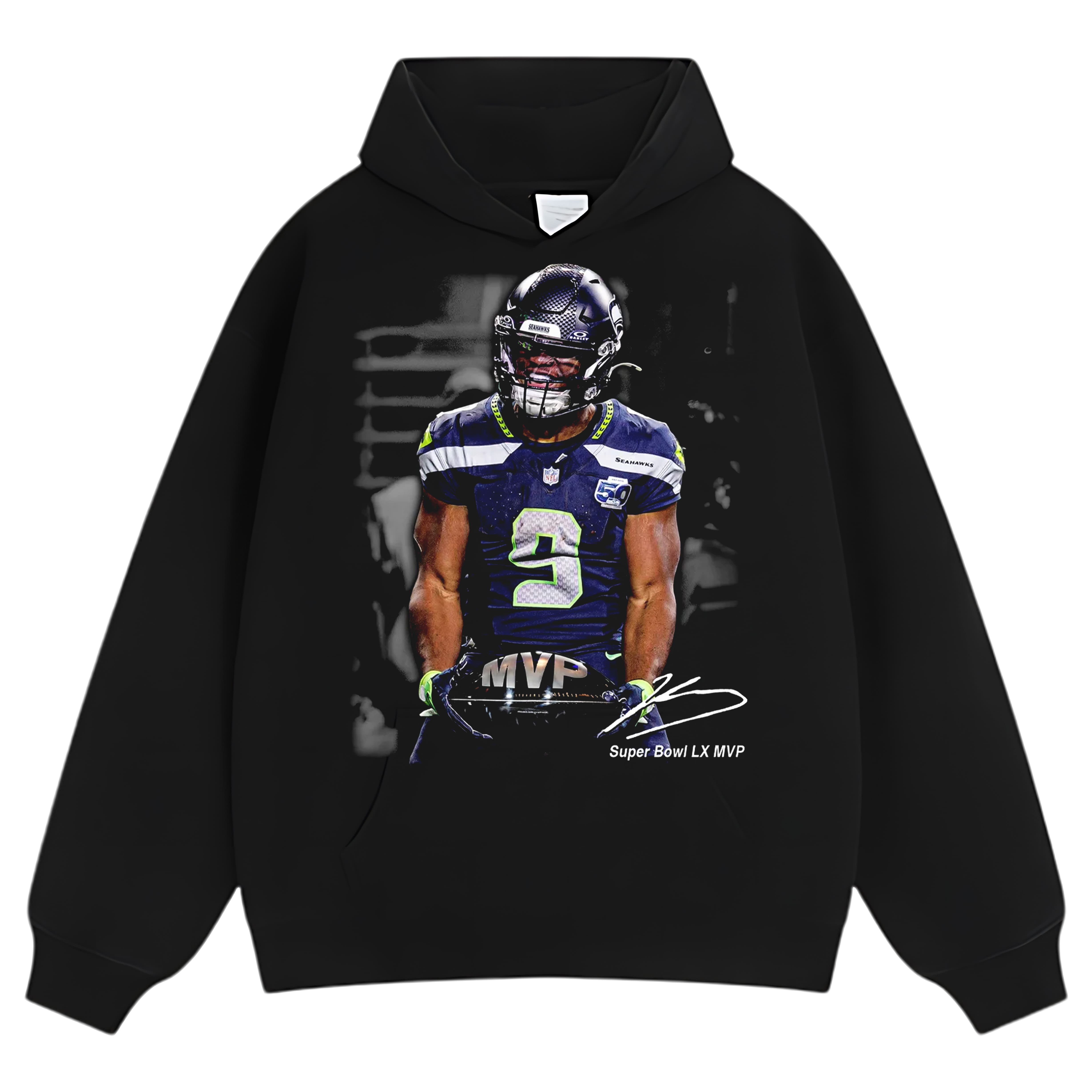 KENNETH WALKER III & SUPER BOWL LX MVP TEE & LS & HOODIE