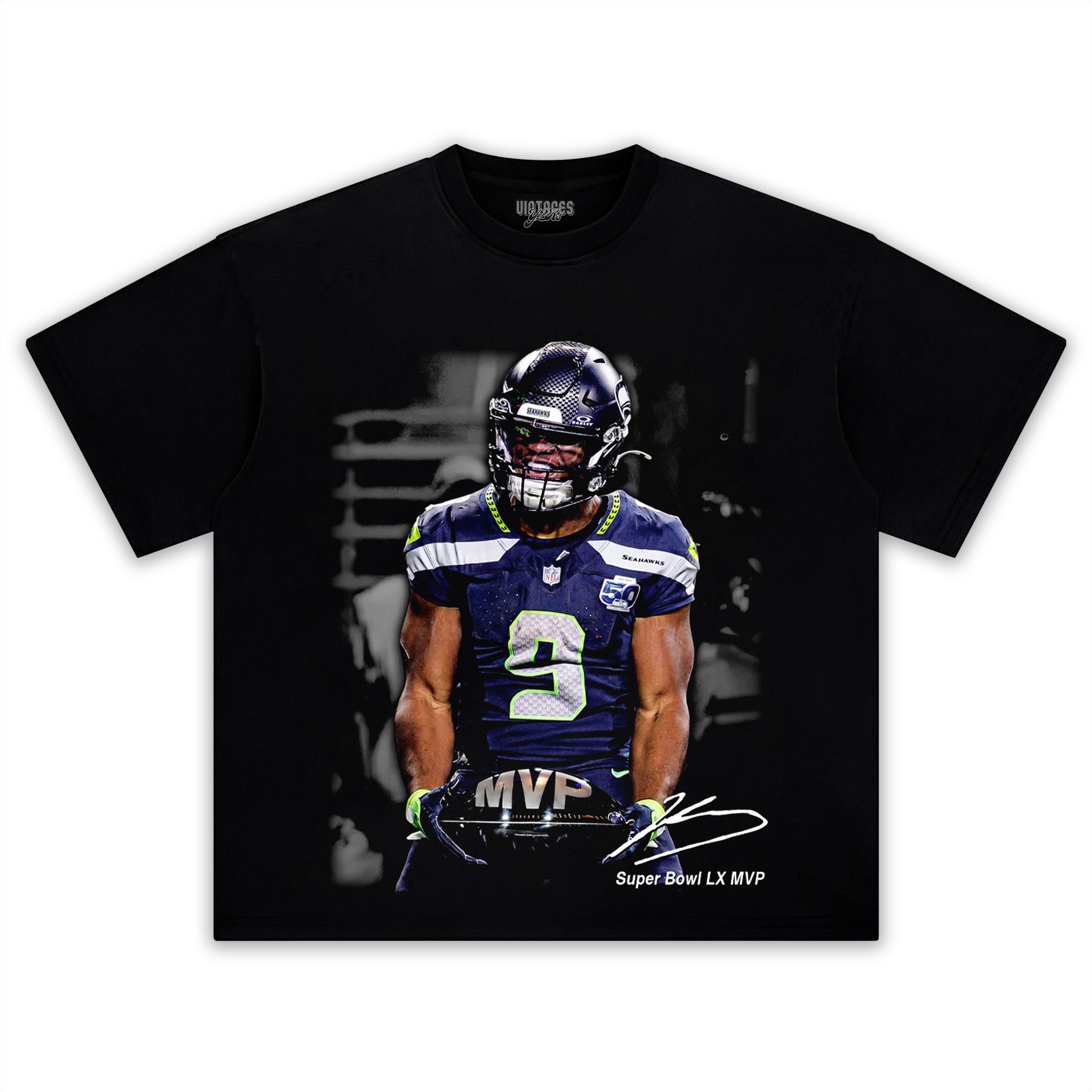 KENNETH WALKER III & SUPER BOWL LX MVP TEE & LS & HOODIE