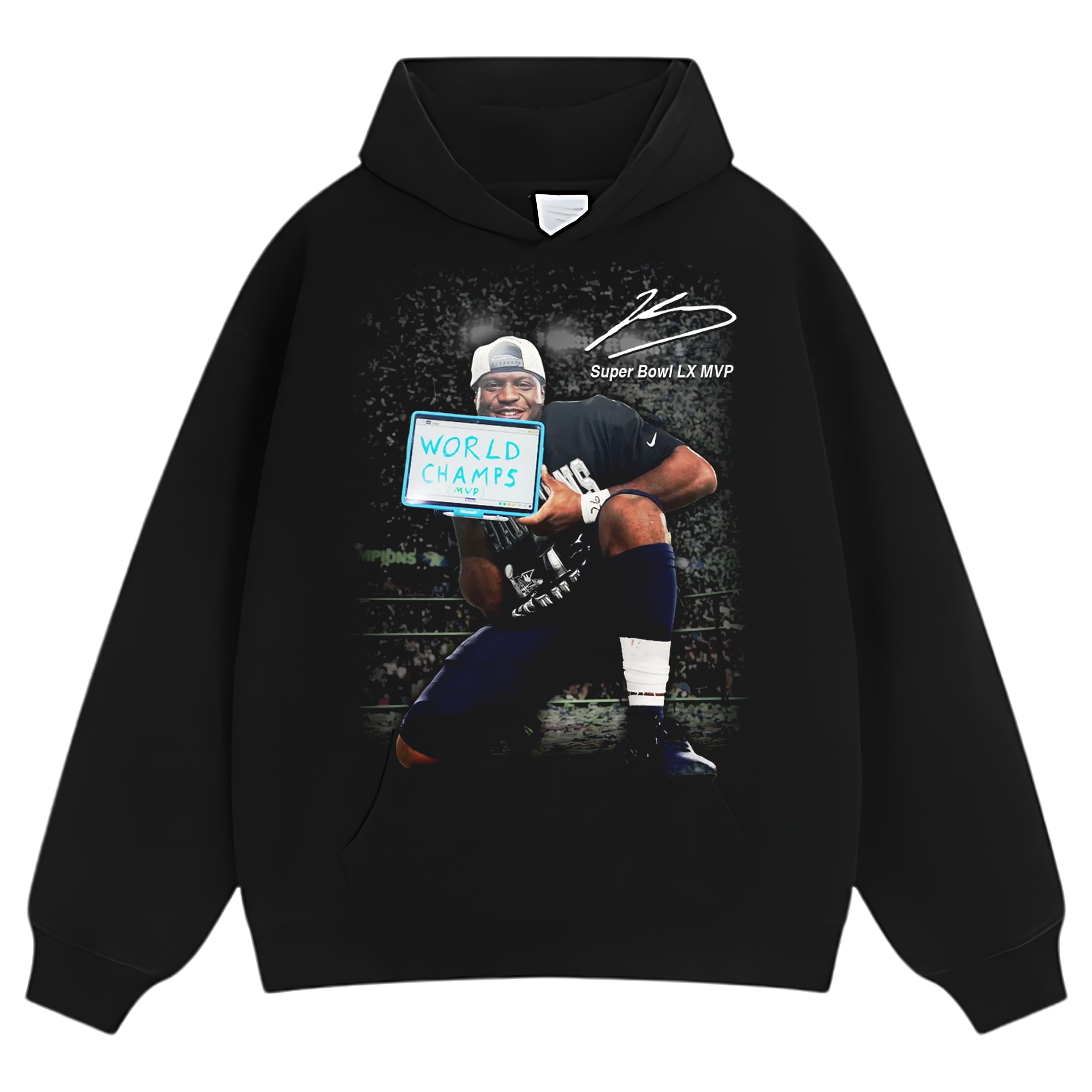 KENNETH WALKER III & SUPER BOWL LX MVP V3 TEE & LS & HOODIE