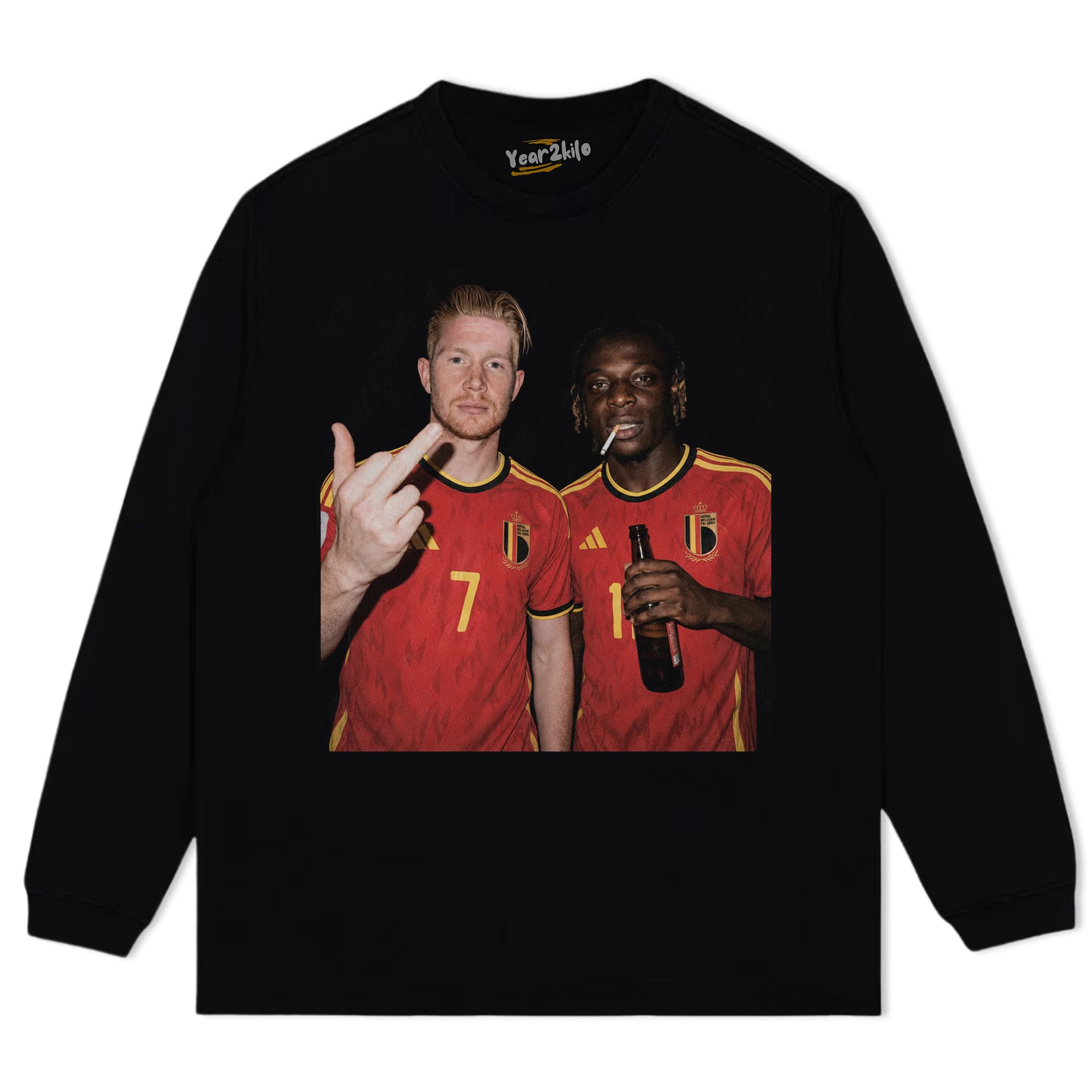 KEVIN DE BRUYNE & JEREMY DOKU 2026 TANK TOP & TEE & LONG SLEEVE & LAYERED LS & HOODIE