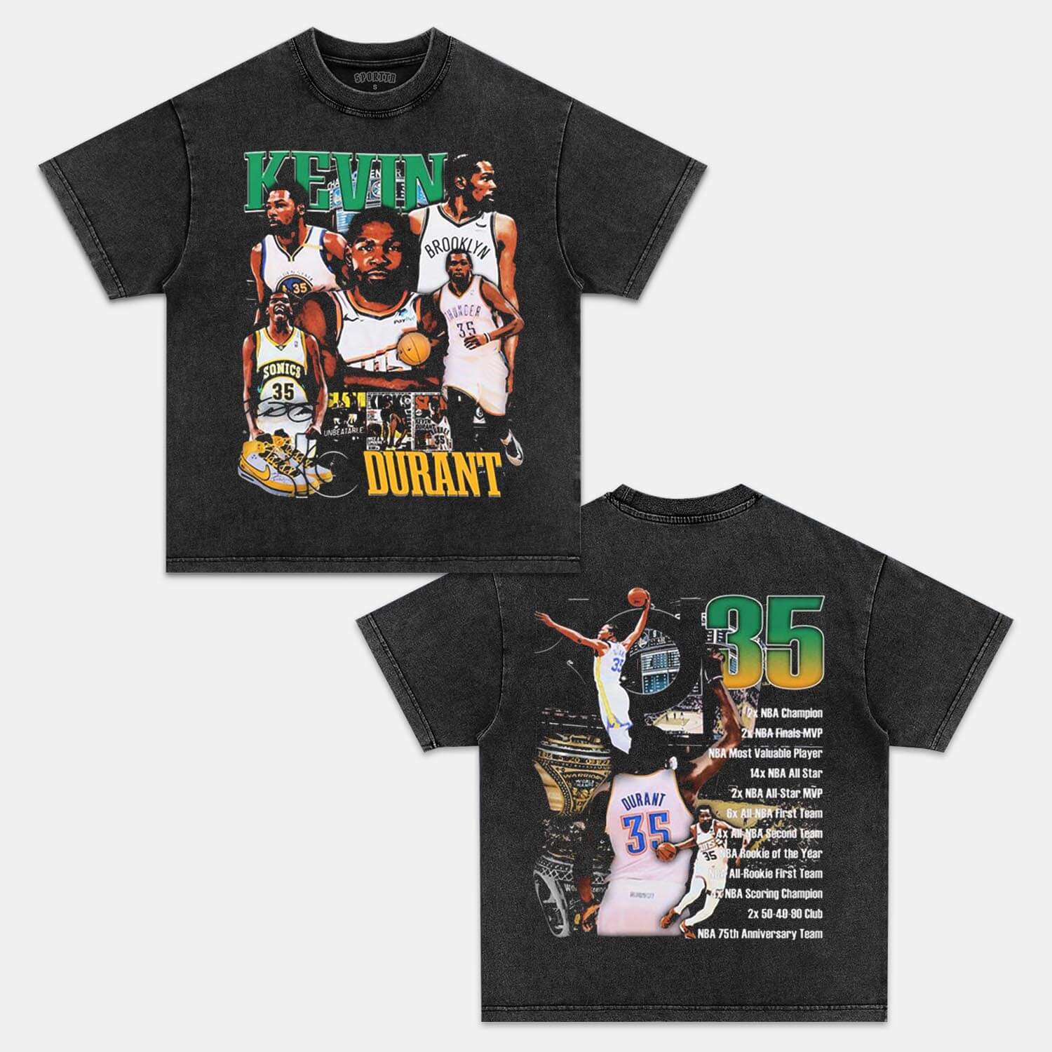 KEVIN DURANT VINTAGE 3K TEE