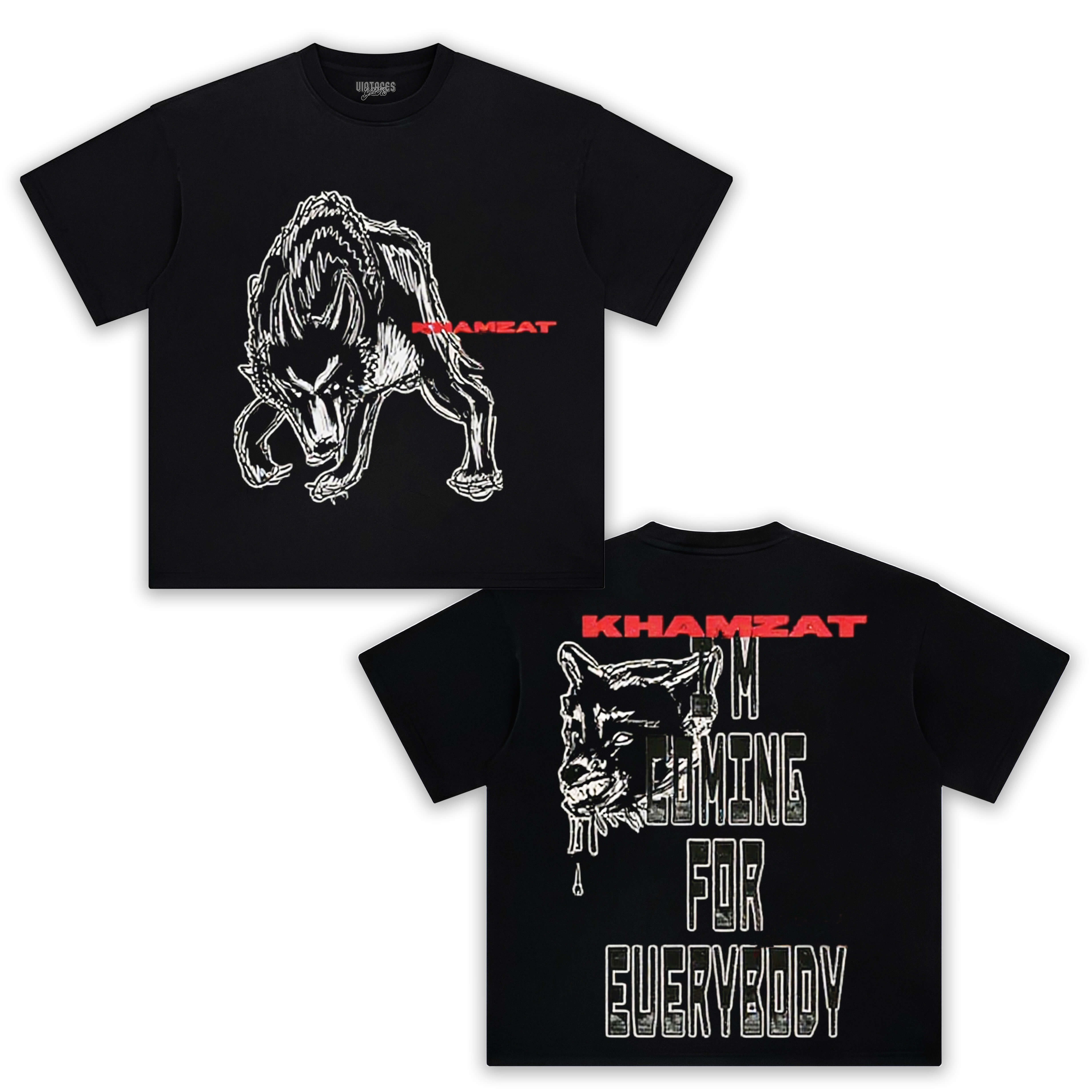 KHAMZAT CHIMAEV  & COMING FOR EVERYBODY TEE