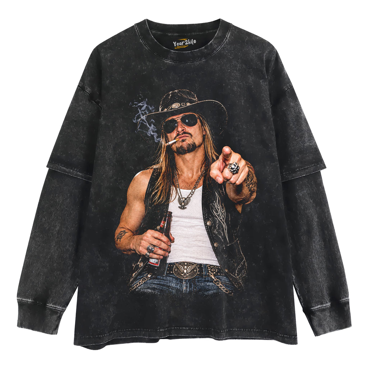 KID ROCK TANK TOP & TEE & LONG SLEEVE & LAYERED LS & HOODIE