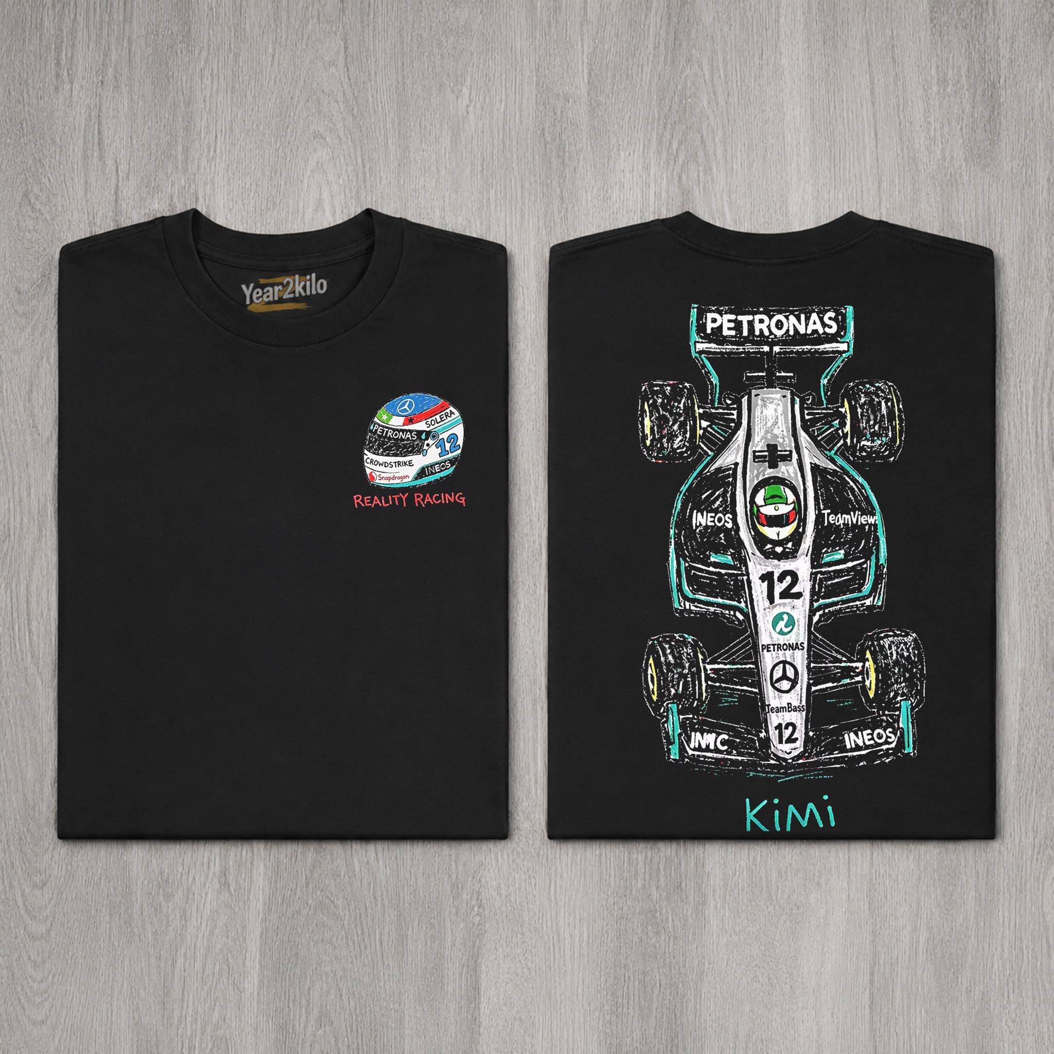 KIMI ANTONELLI F1 RACING TANK TOP & TEE & LONG SLEEVE & LAYERED LS & HOODIE