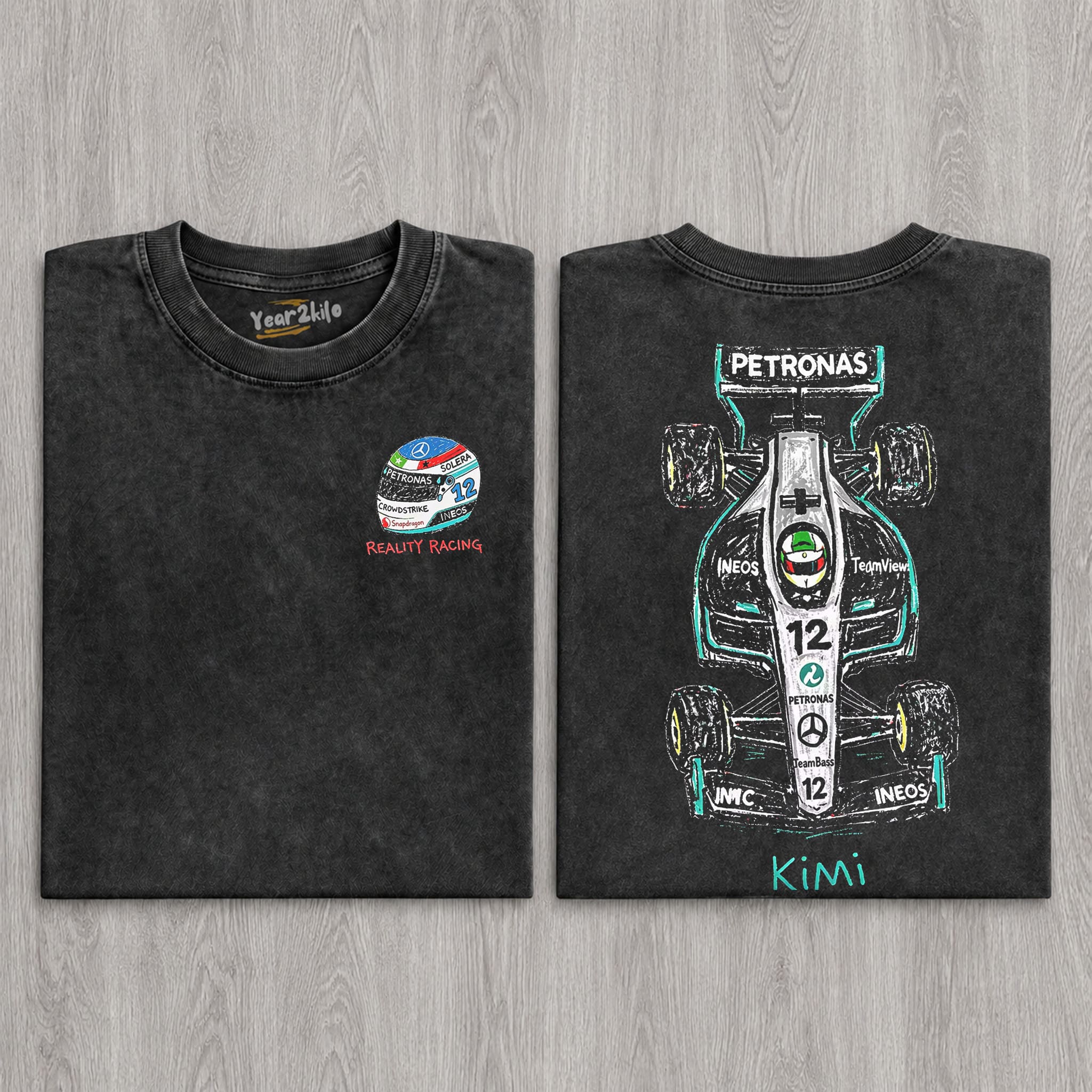 KIMI ANTONELLI F1 RACING TANK TOP & TEE & LONG SLEEVE & LAYERED LS & HOODIE