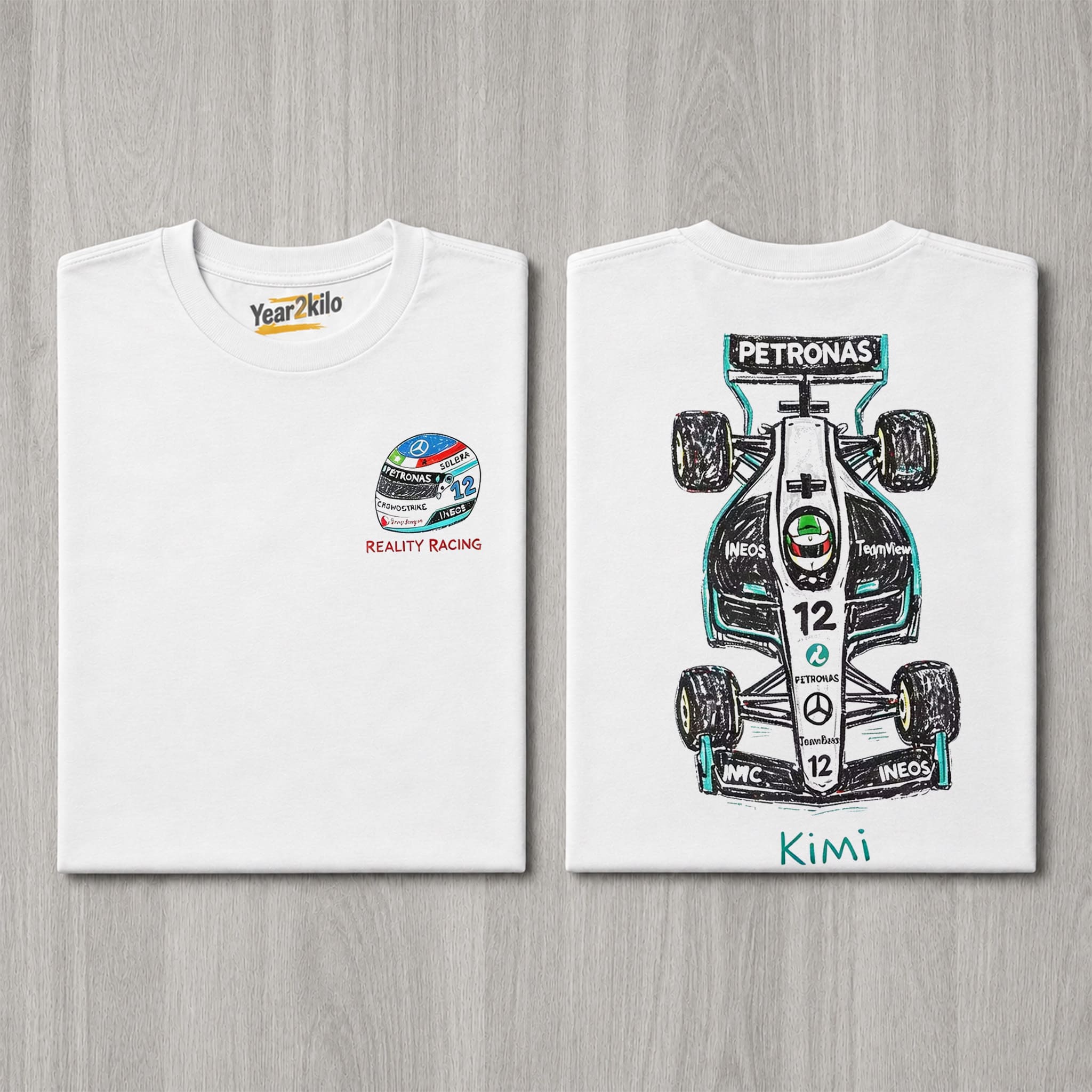 KIMI ANTONELLI F1 RACING TANK TOP & TEE & LONG SLEEVE & LAYERED LS & HOODIE