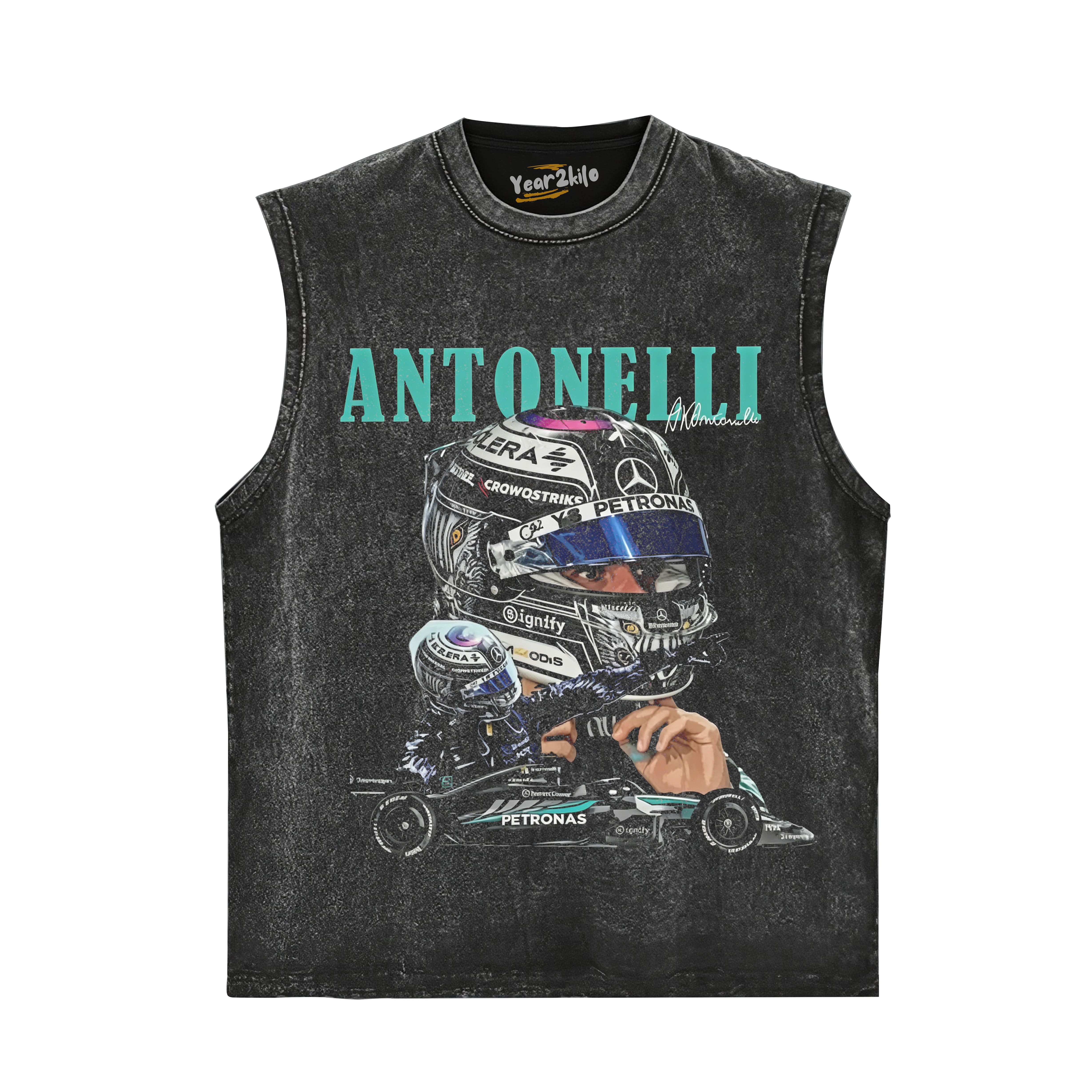 KIMI ANTONELLI V6 TANK TOP & TEE & LONG SLEEVE & LAYERED LS & HOODIE