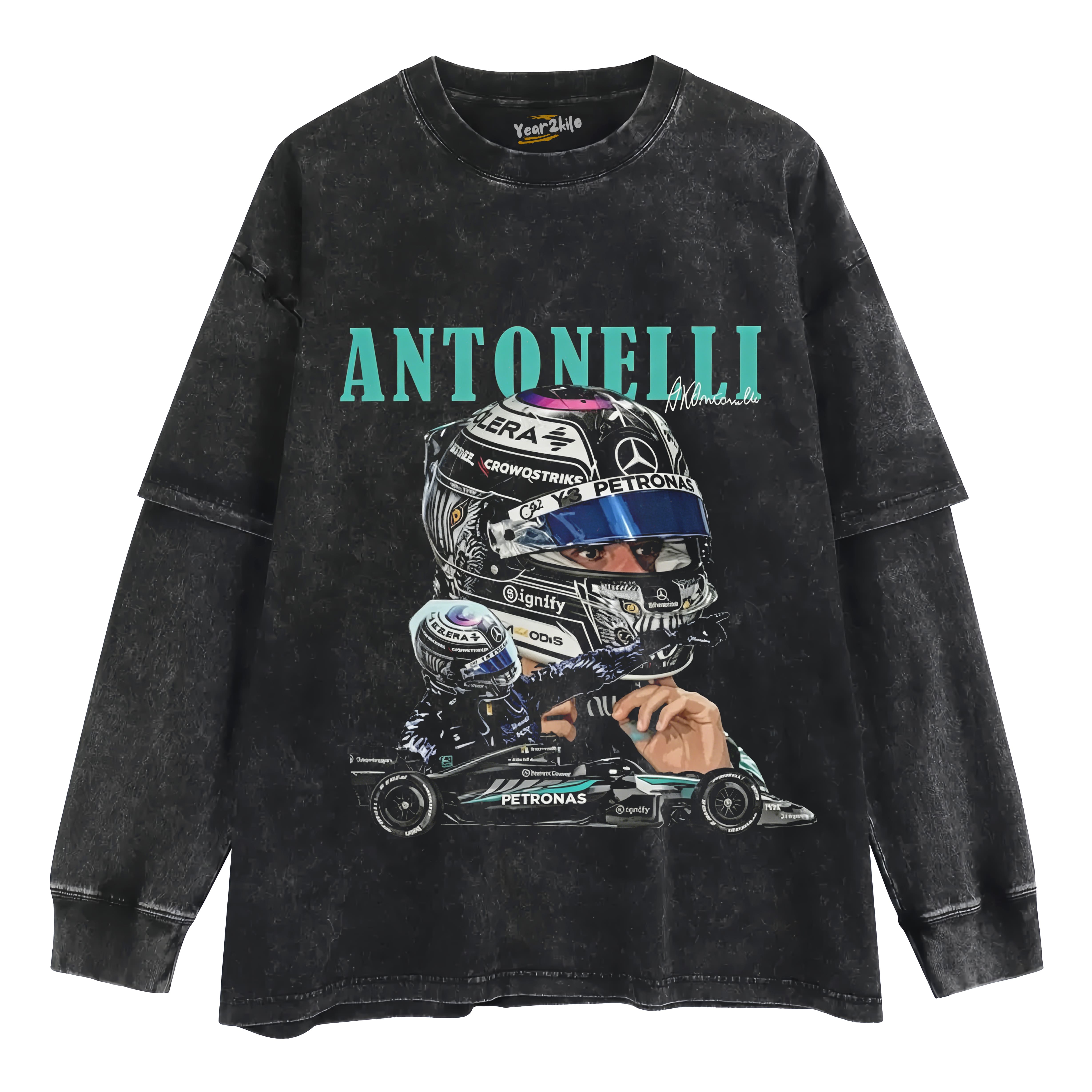 KIMI ANTONELLI V6 TANK TOP & TEE & LONG SLEEVE & LAYERED LS & HOODIE
