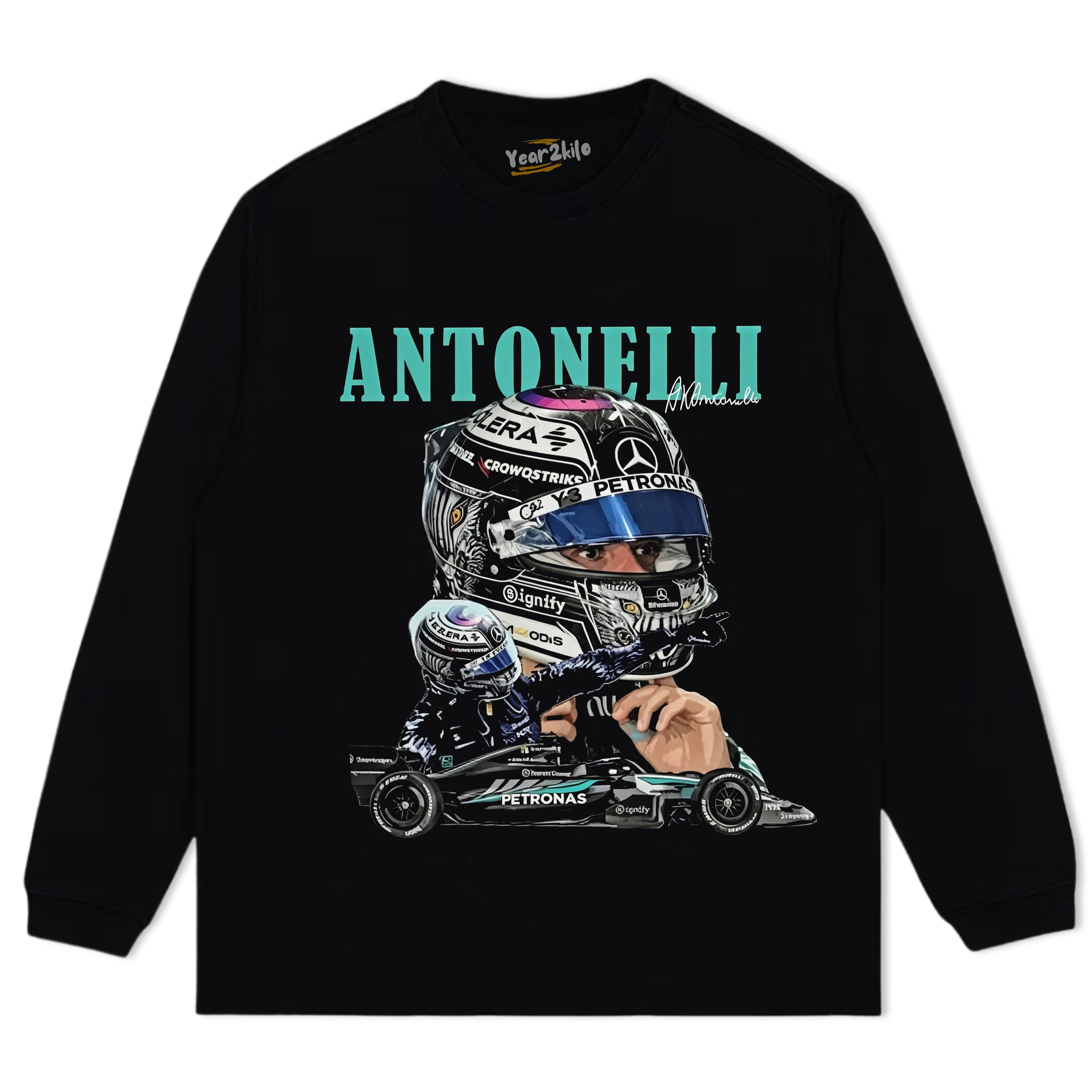 KIMI ANTONELLI V6 TANK TOP & TEE & LONG SLEEVE & LAYERED LS & HOODIE