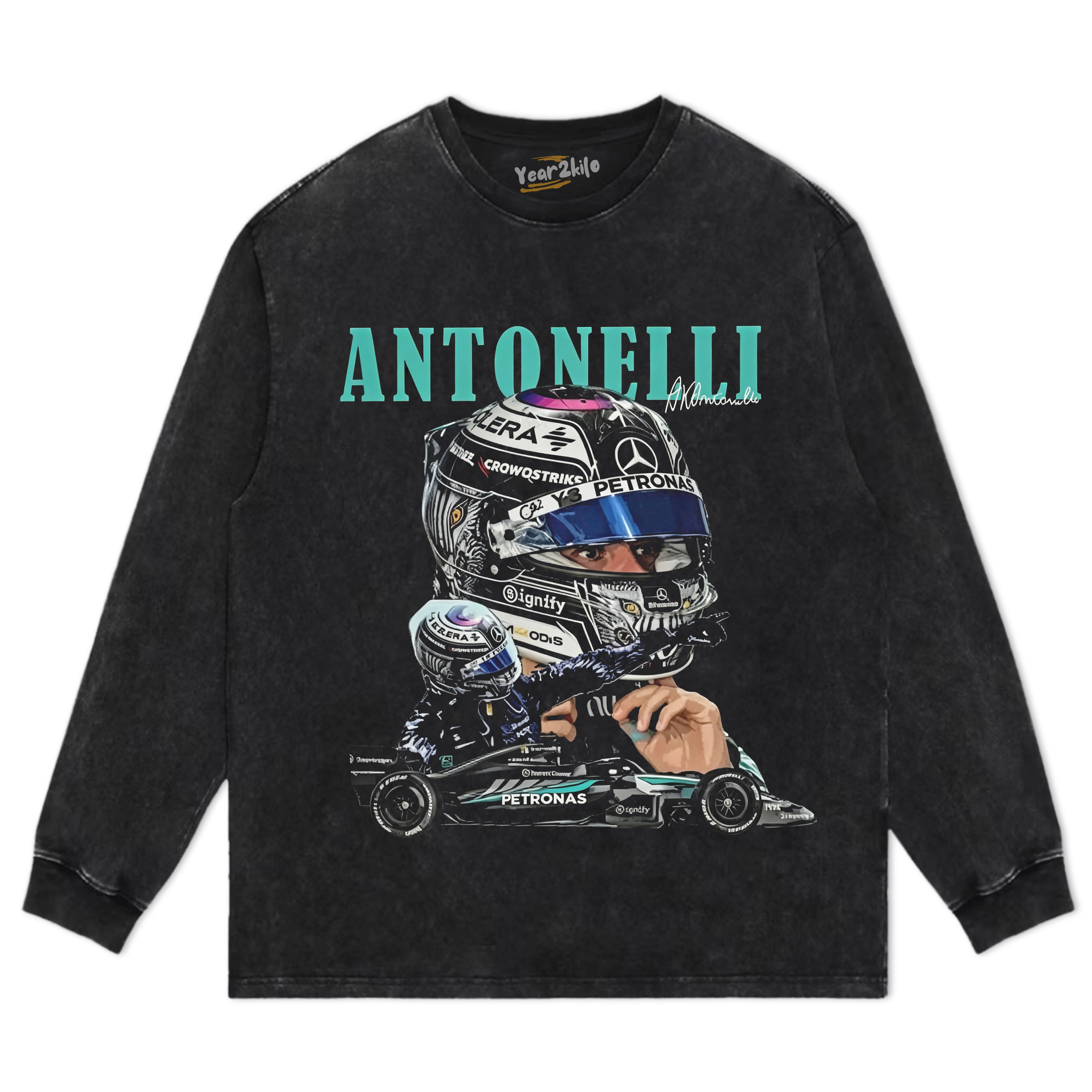 KIMI ANTONELLI V6 TANK TOP & TEE & LONG SLEEVE & LAYERED LS & HOODIE