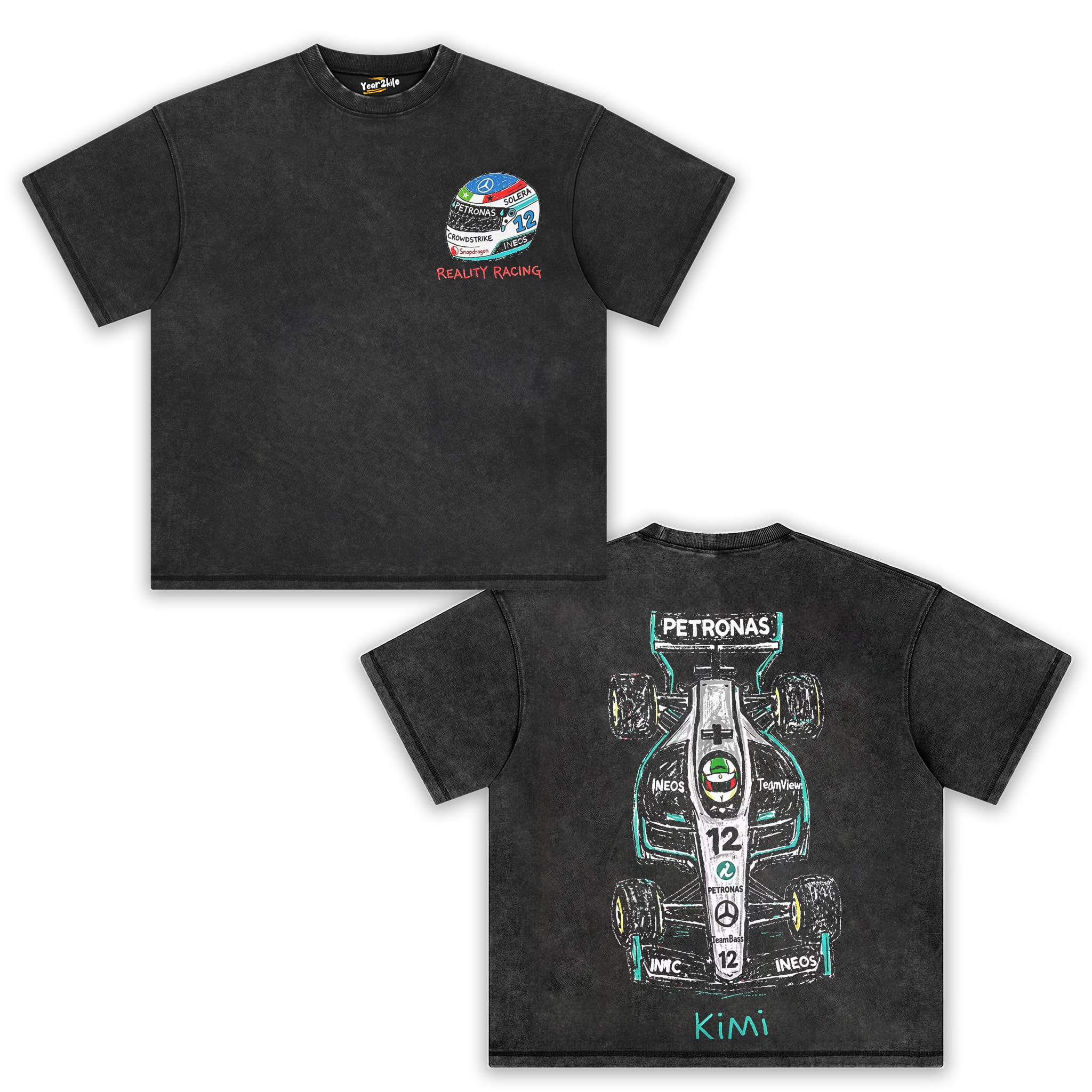 KIMI ANTONELLI F1 RACING TANK TOP & TEE & LONG SLEEVE & LAYERED LS & HOODIE