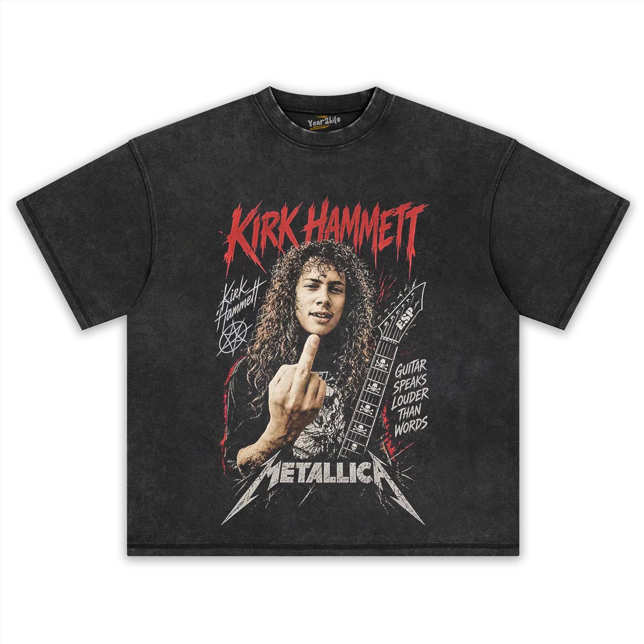 KIRK HAMMETT TANK TOP & TEE & LONG SLEEVE & LAYERED LS & HOODIE