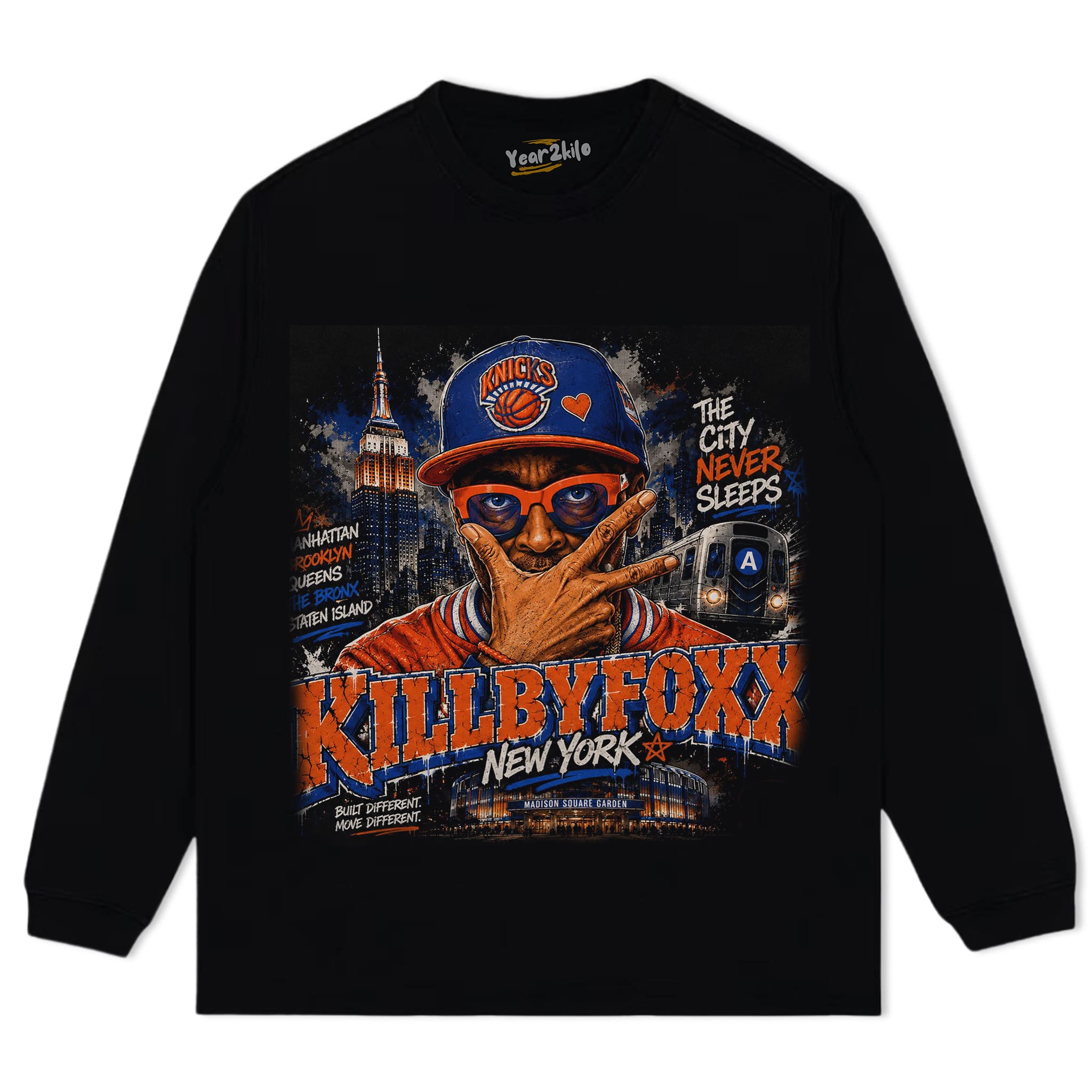 KNICKS - WORLD CHAMPS V2 TANK TOP & TEE & LONG SLEEVE & LAYERED LS & HOODIE