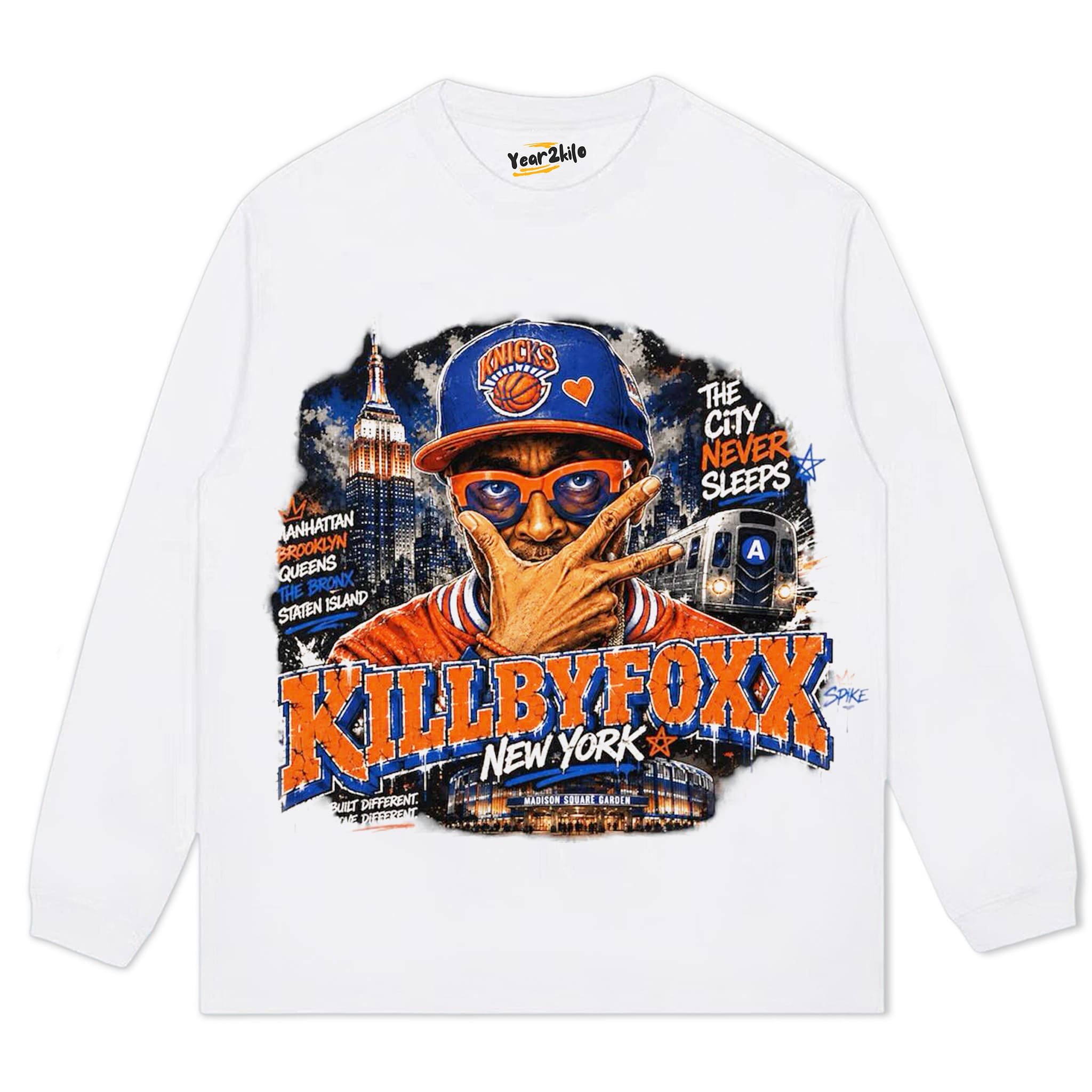 KNICKS - WORLD CHAMPS V2 TANK TOP & TEE & LONG SLEEVE & LAYERED LS & HOODIE