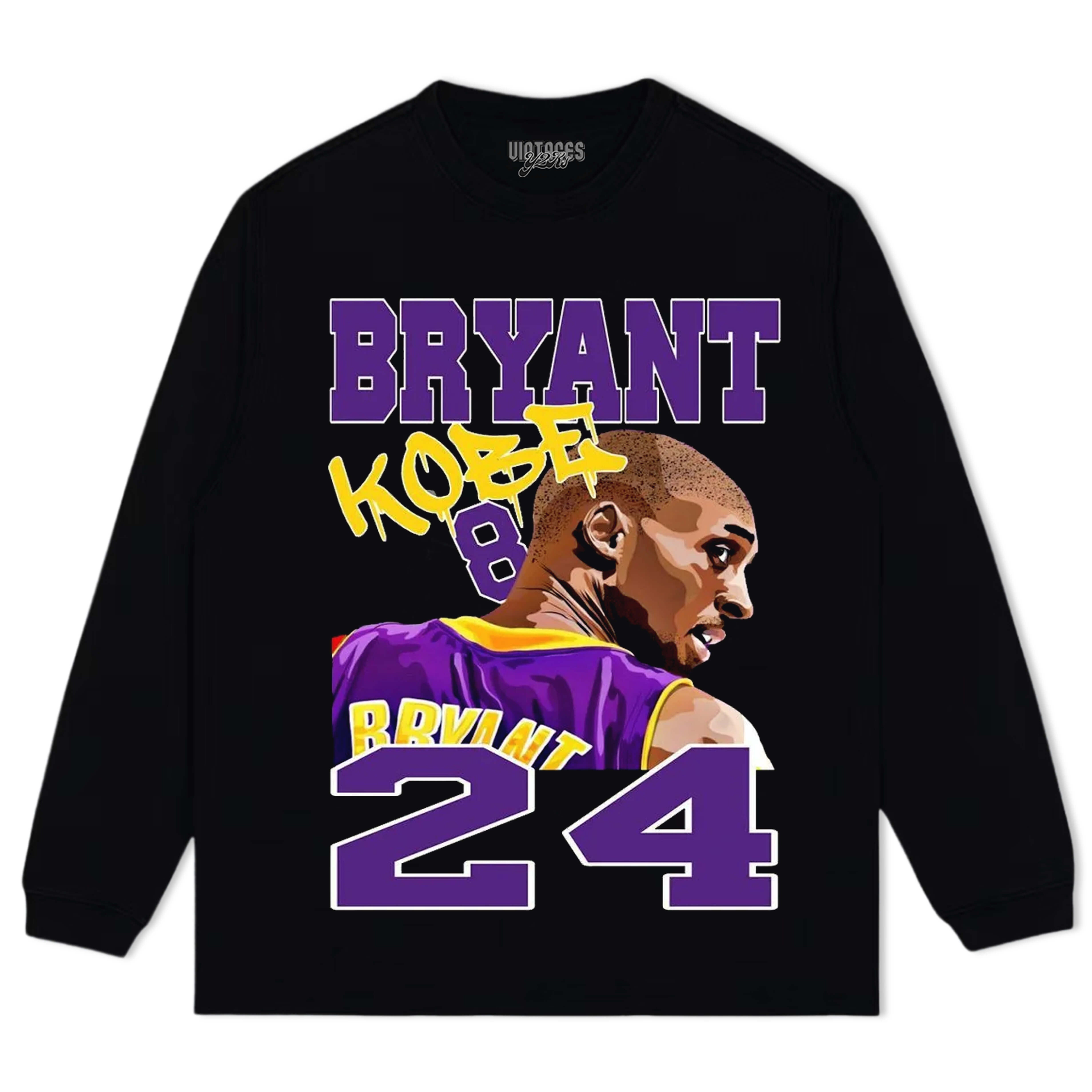 KOBE BRYANT BLACK MAMBA VINTAGE TEE V2 & LS & HOODIE